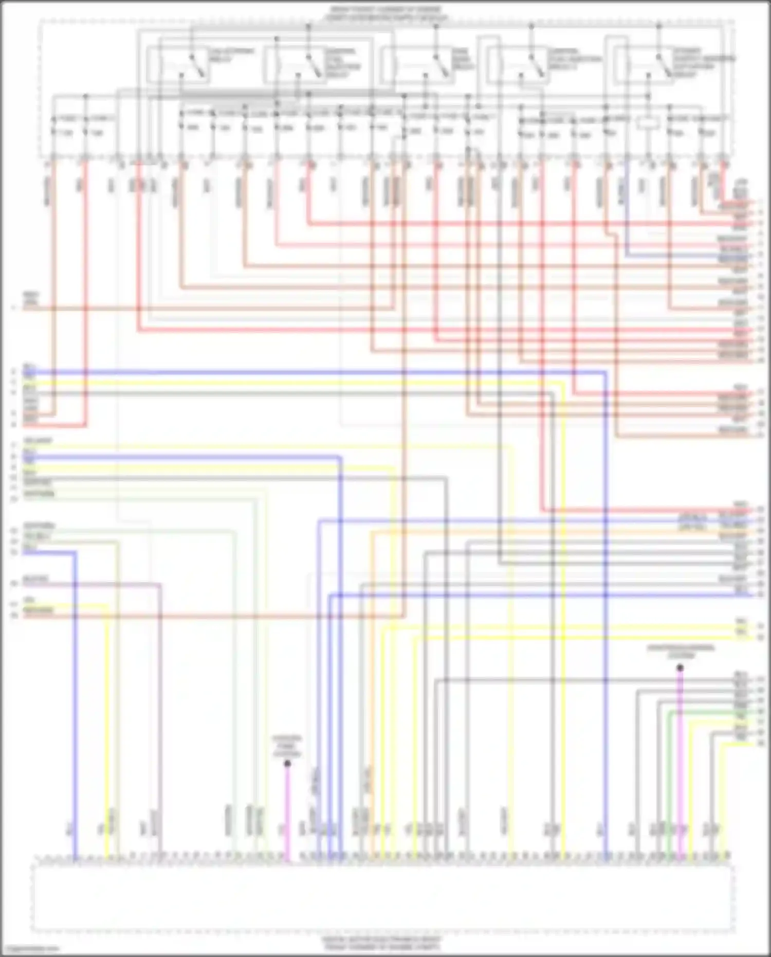 Wiring diagram fuse 1 for BMW X5 M F95 (2019-2023) (18 of 18)
