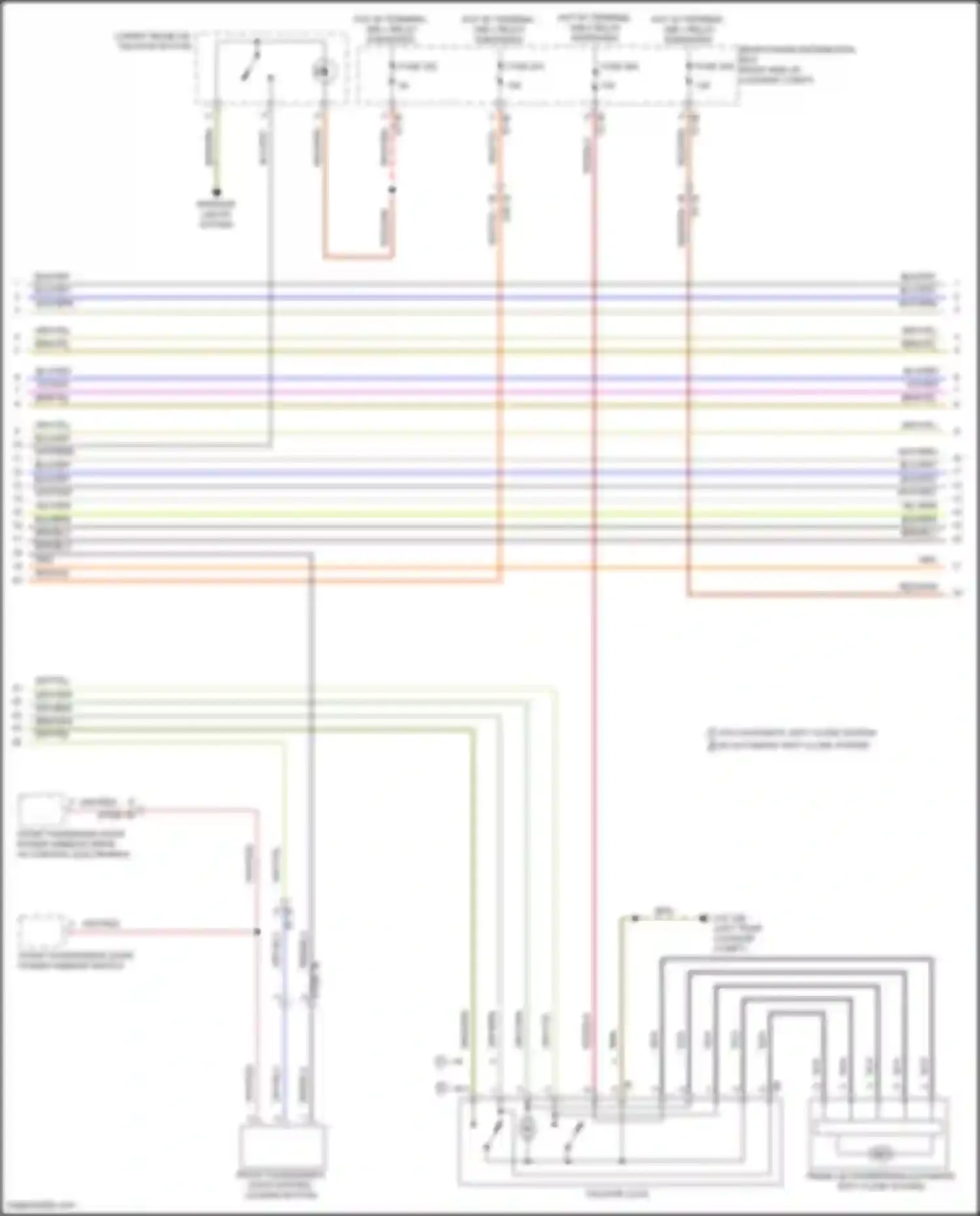Wiring diagram fuse 251 for BMW X5 M F95 (2019-2023) (1 of 3)