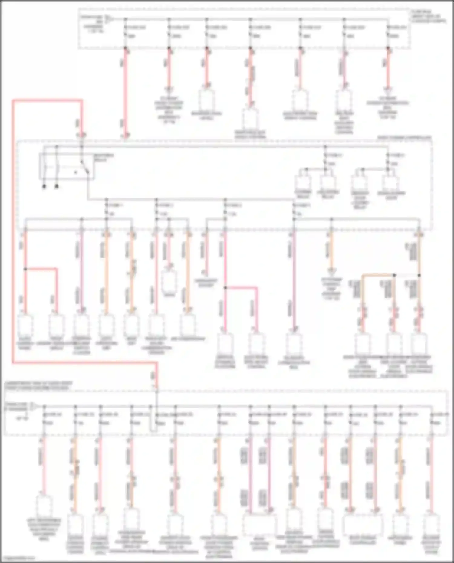 Wiring diagram fuse 26 for BMW X5 M F95 (2019-2023) (3 of 5)