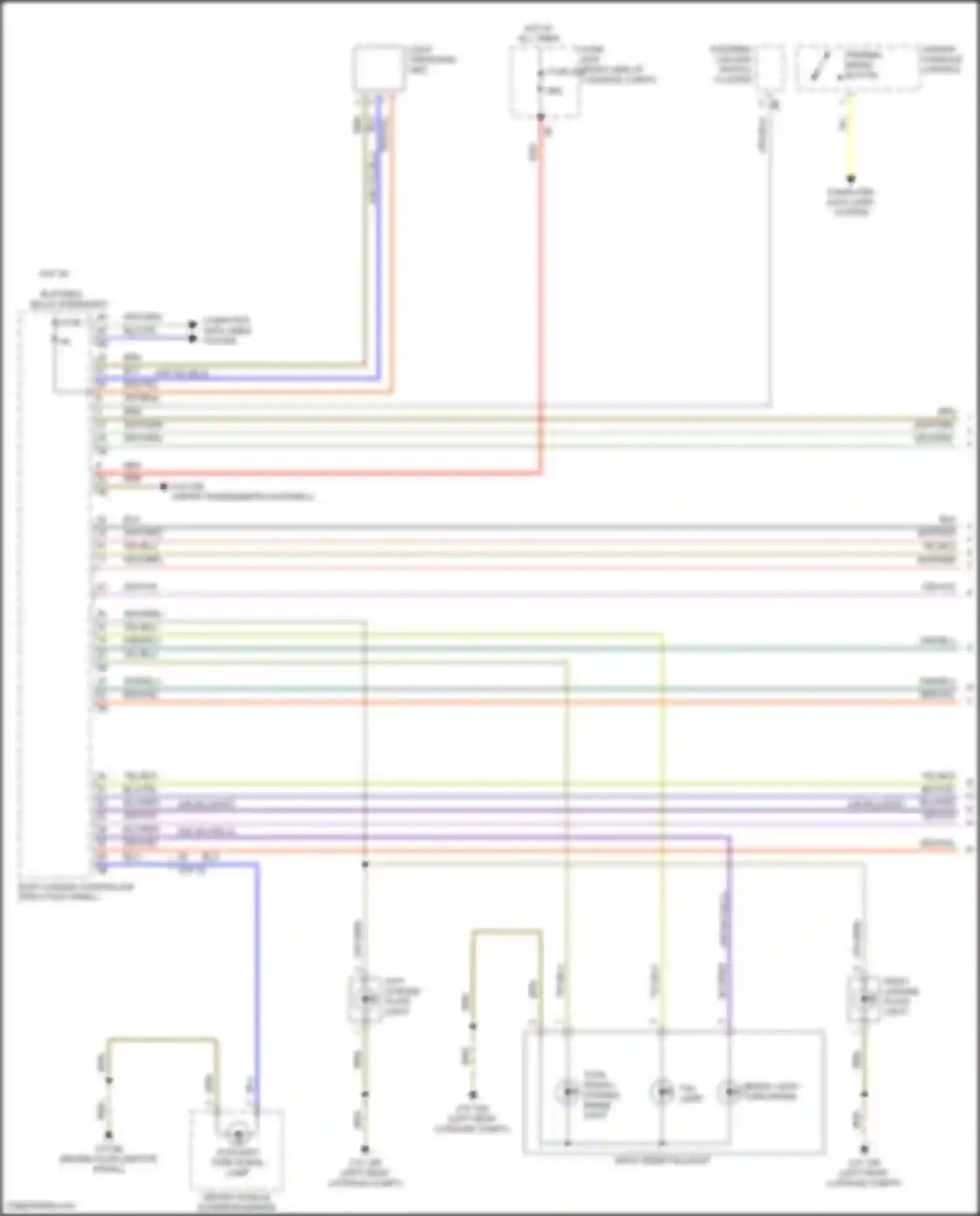 Wiring diagram grn/blu for BMW X5 M F95 (2019-2023) (23 of 31)