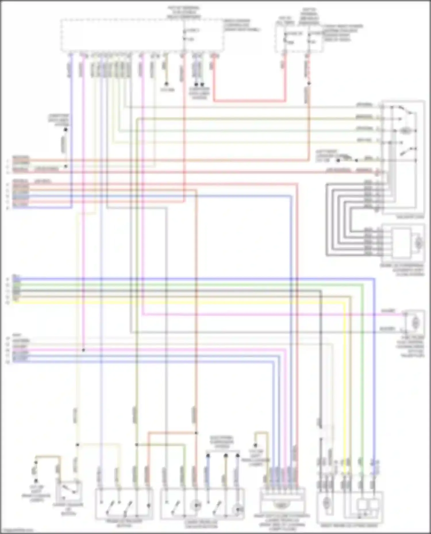 Wiring diagram hot at all times for BMW X5 M F95 (2019-2023) (10 of 54)