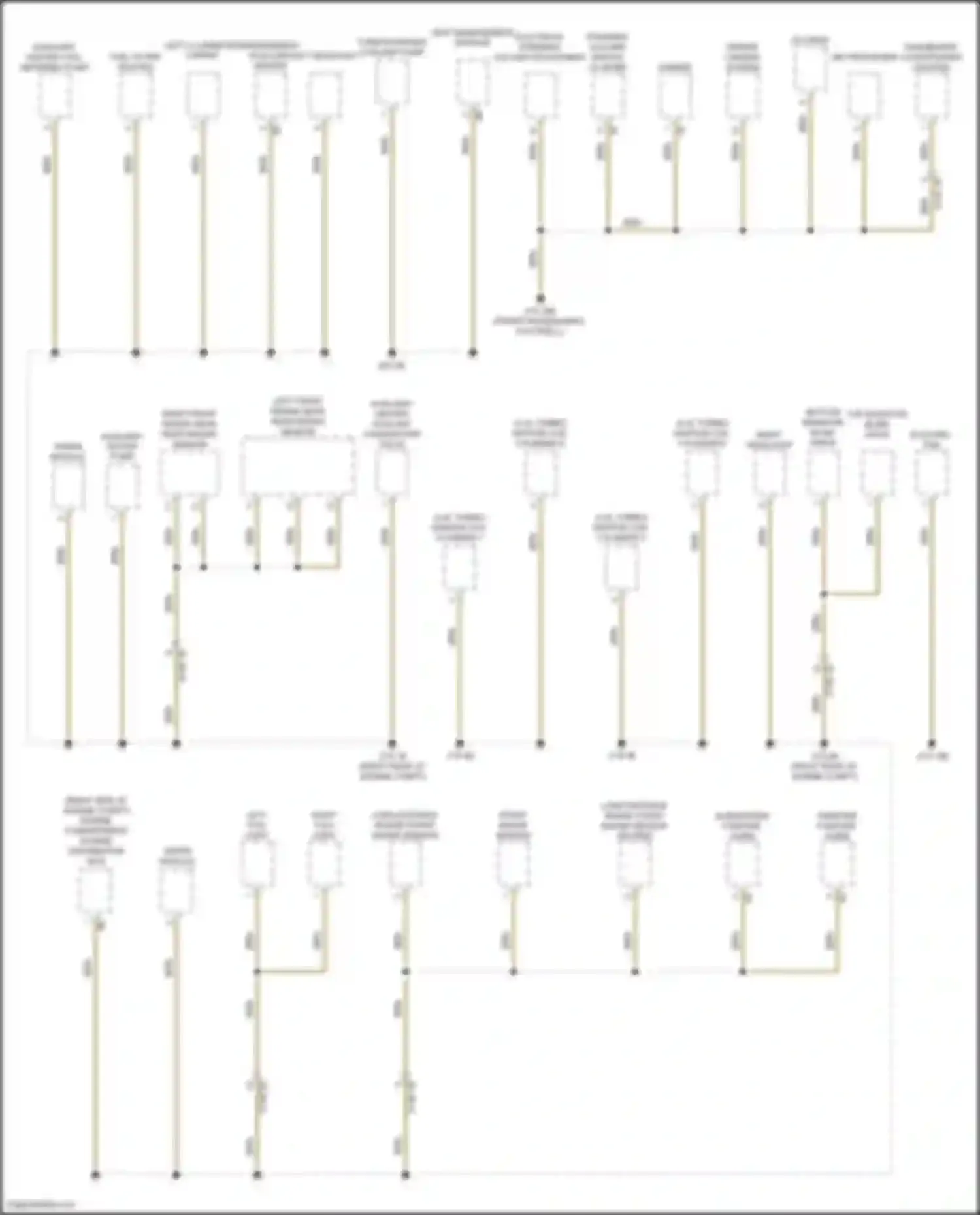 Wiring diagram left illuminated carpet for BMW X5 M F95 (2019-2023) (1 of 2)