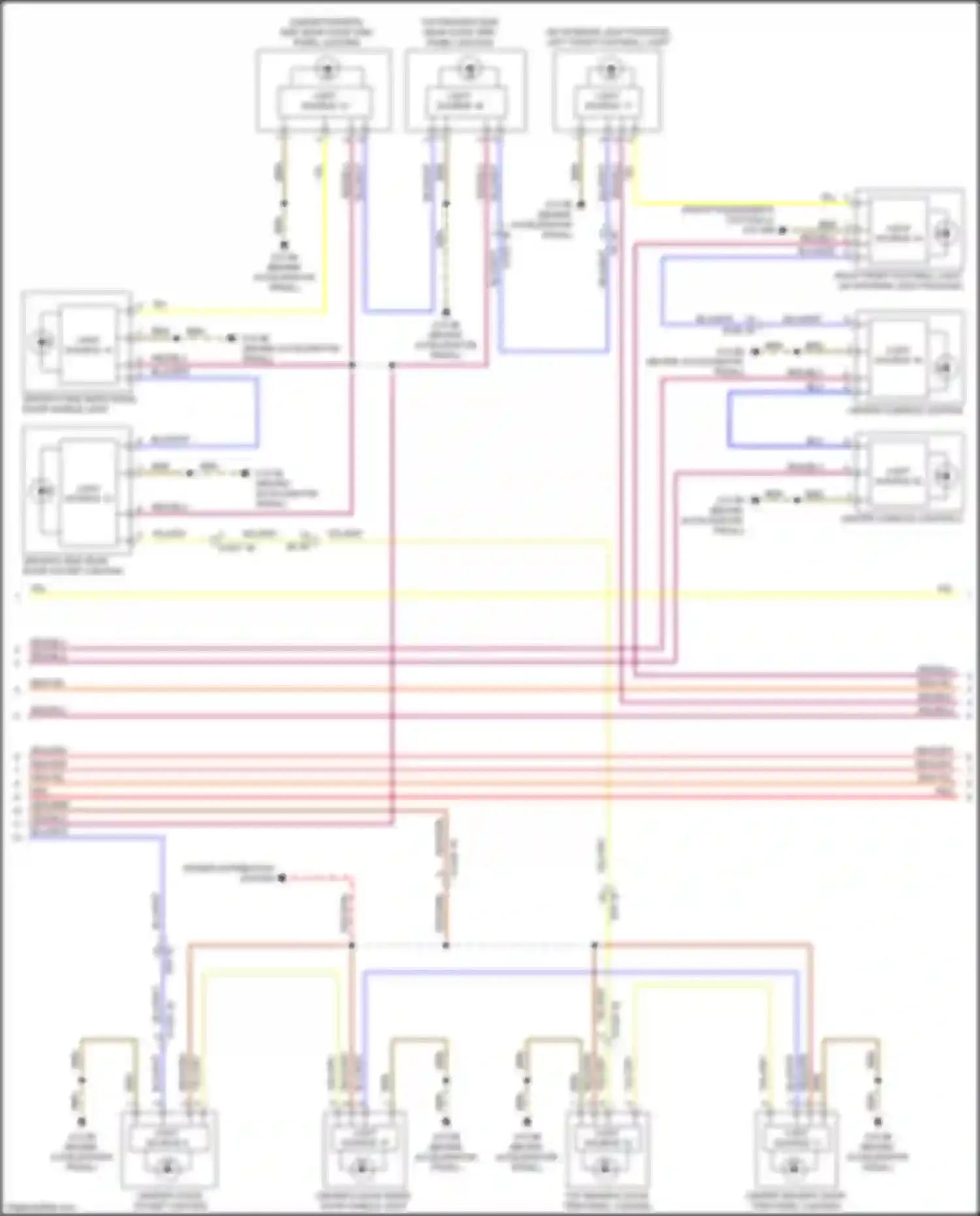 Wiring diagram light source 12 for BMW X5 M F95 (2019-2023) (1 of 2)