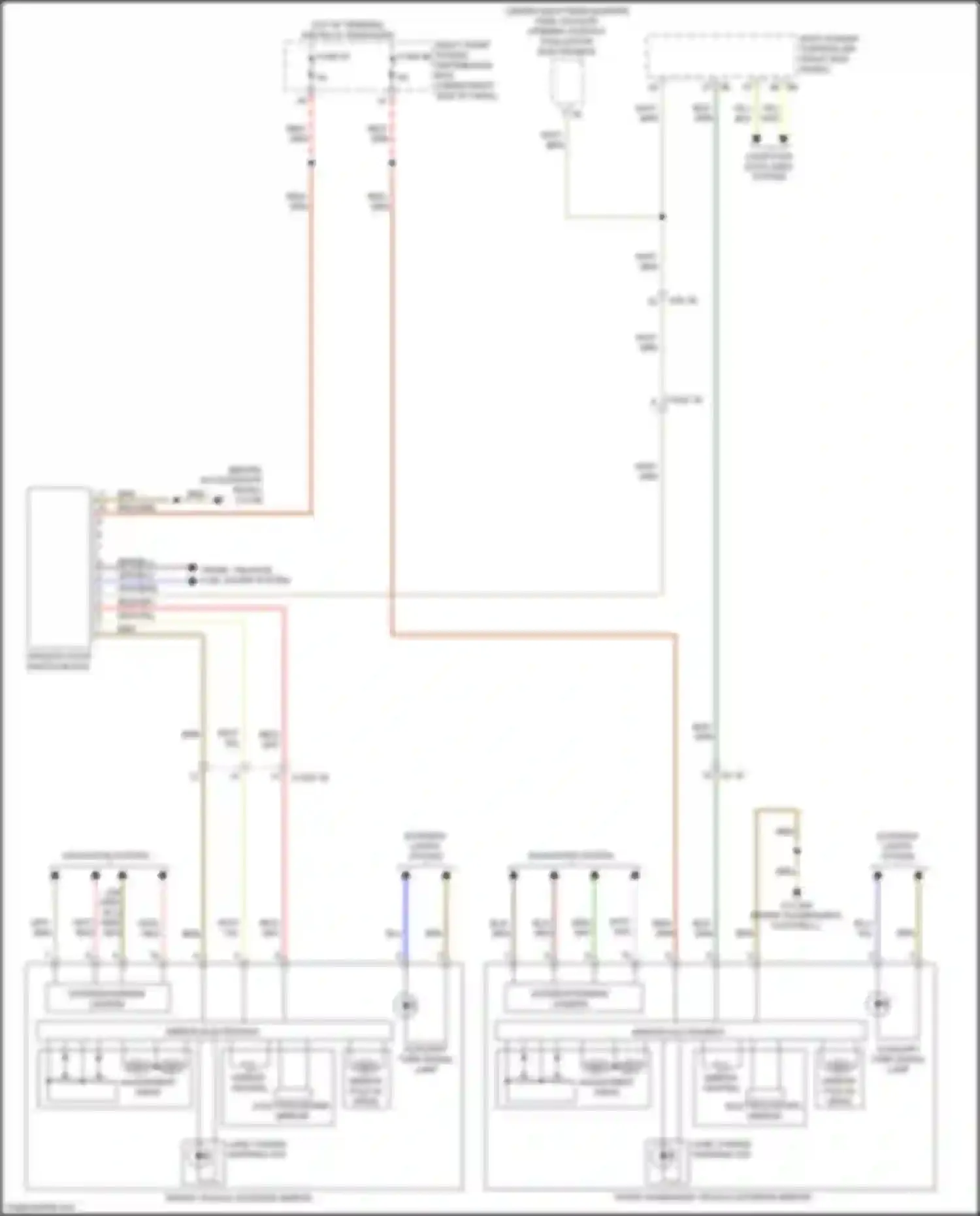 Wiring diagram (or for BMW X5 M F95 (2019-2023) (1 of 5)