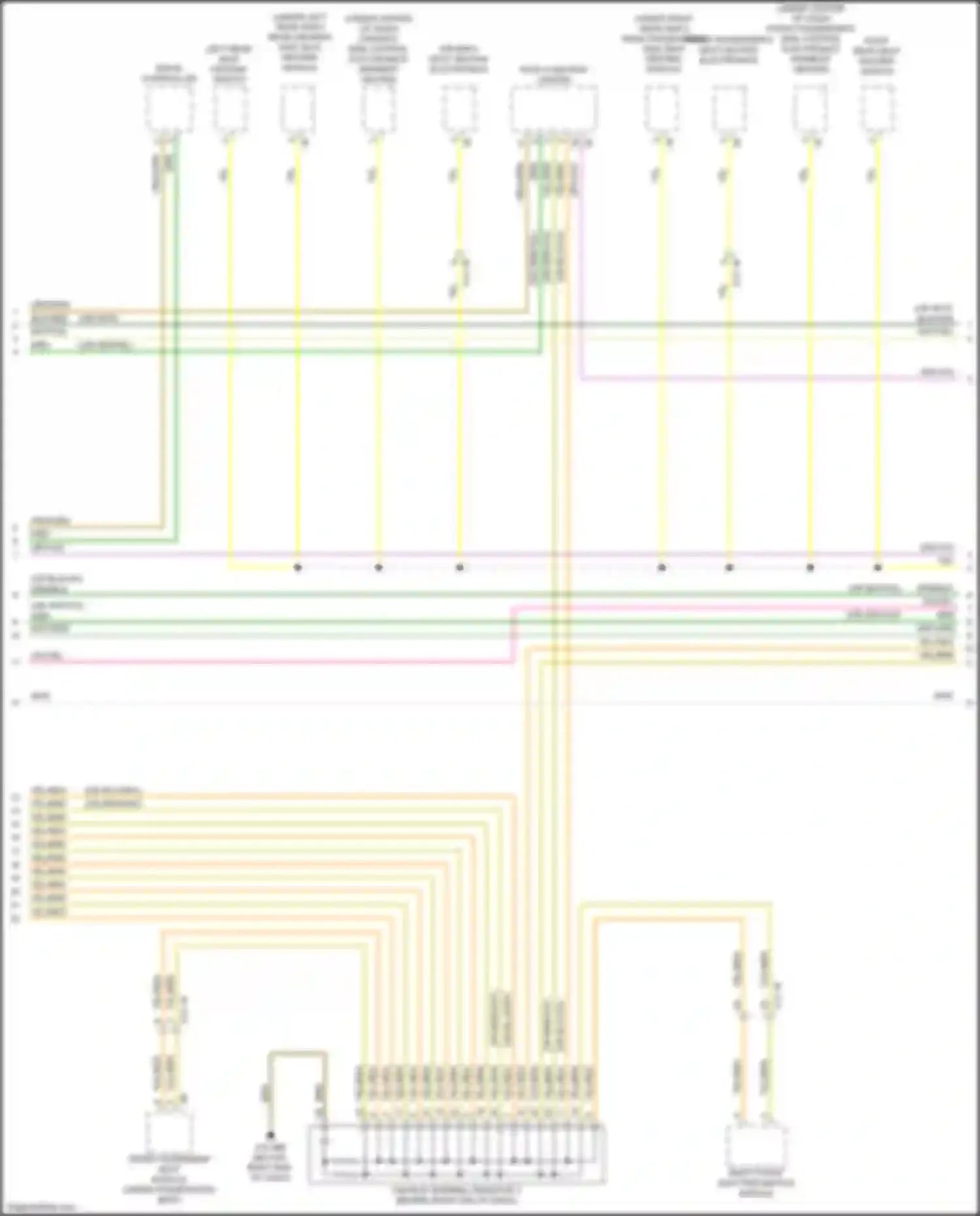 Wiring diagram org/grn for BMW X5 M F95 (2019-2023) (17 of 31)
