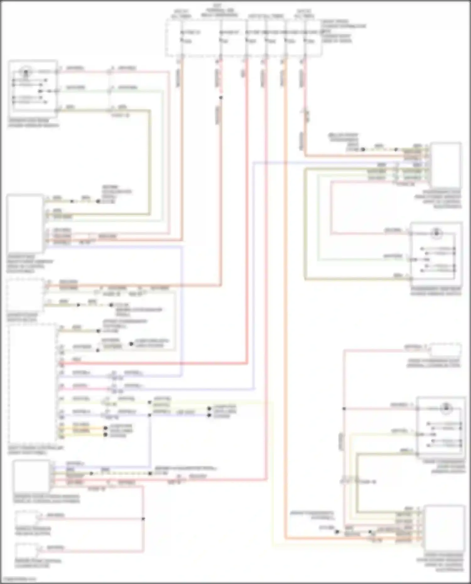 Wiring diagram red for BMW X5 M F95 (2019-2023) (9 of 107)