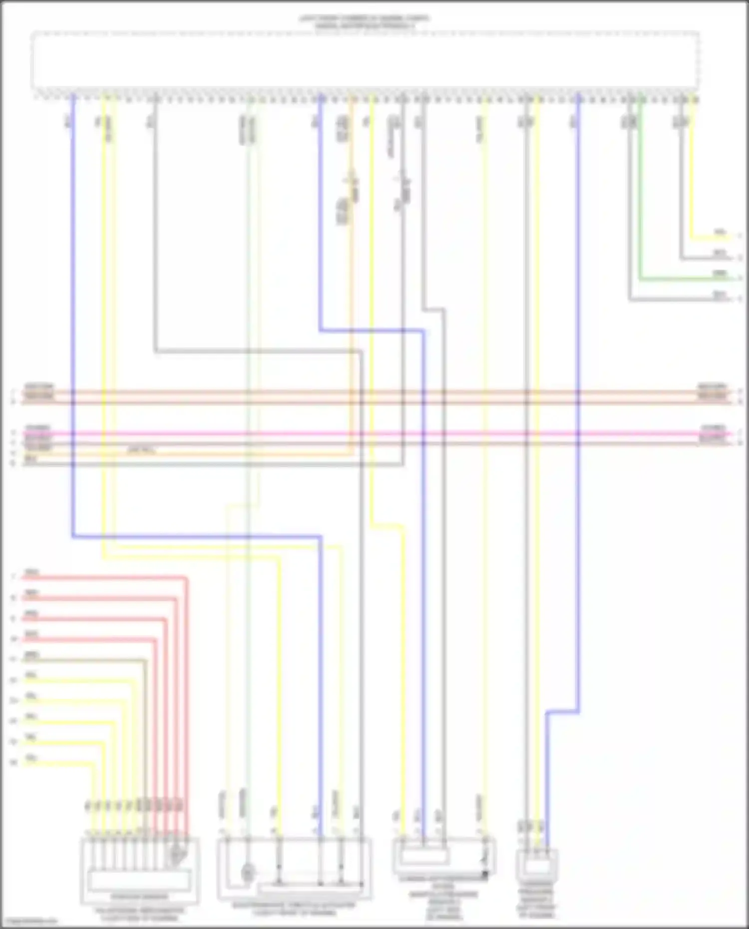 Wiring diagram red for BMW X5 M F95 (2019-2023) (105 of 107)