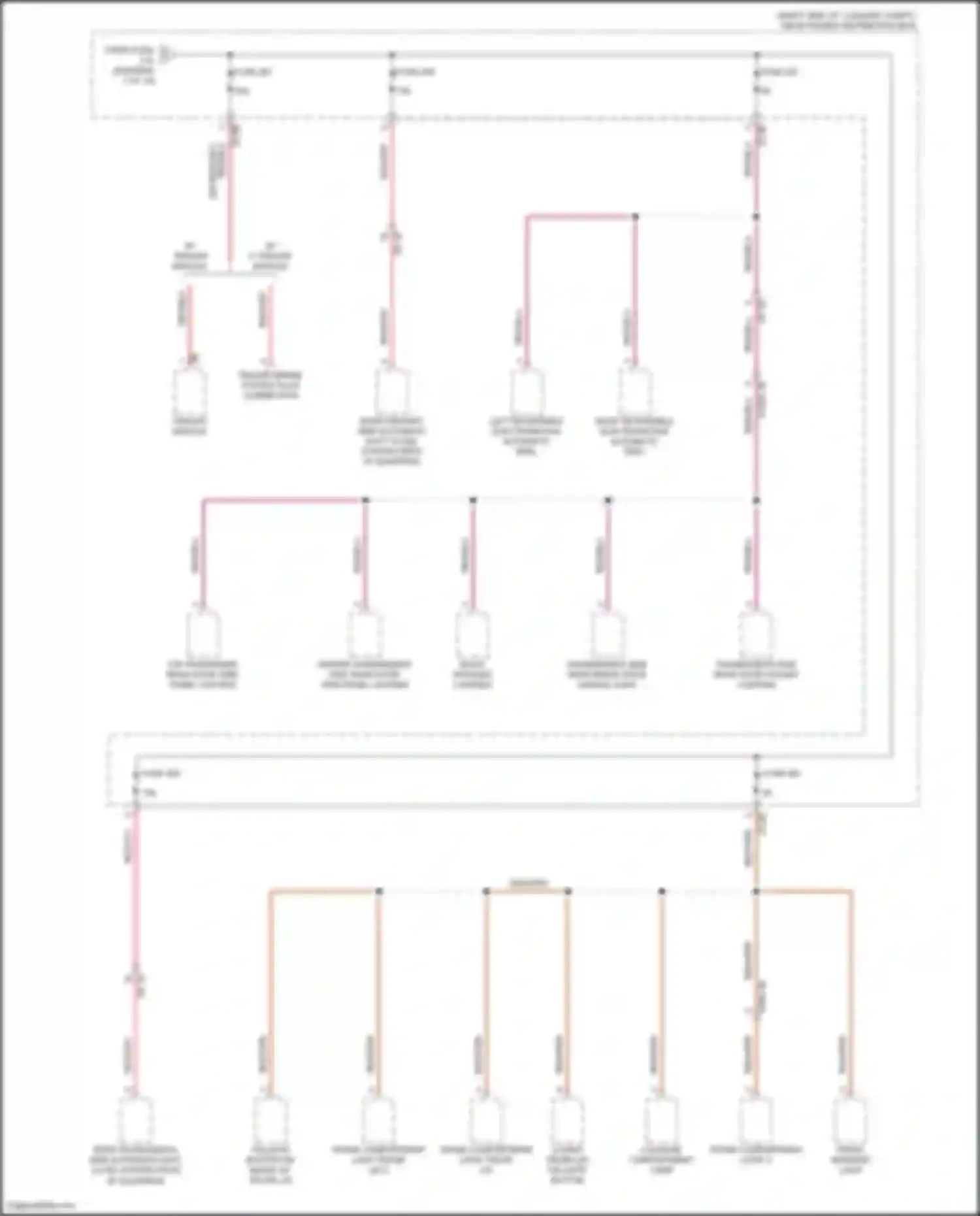 Wiring diagram right speaker lighting for BMW X5 M F95 (2019-2023) (1 of 1)