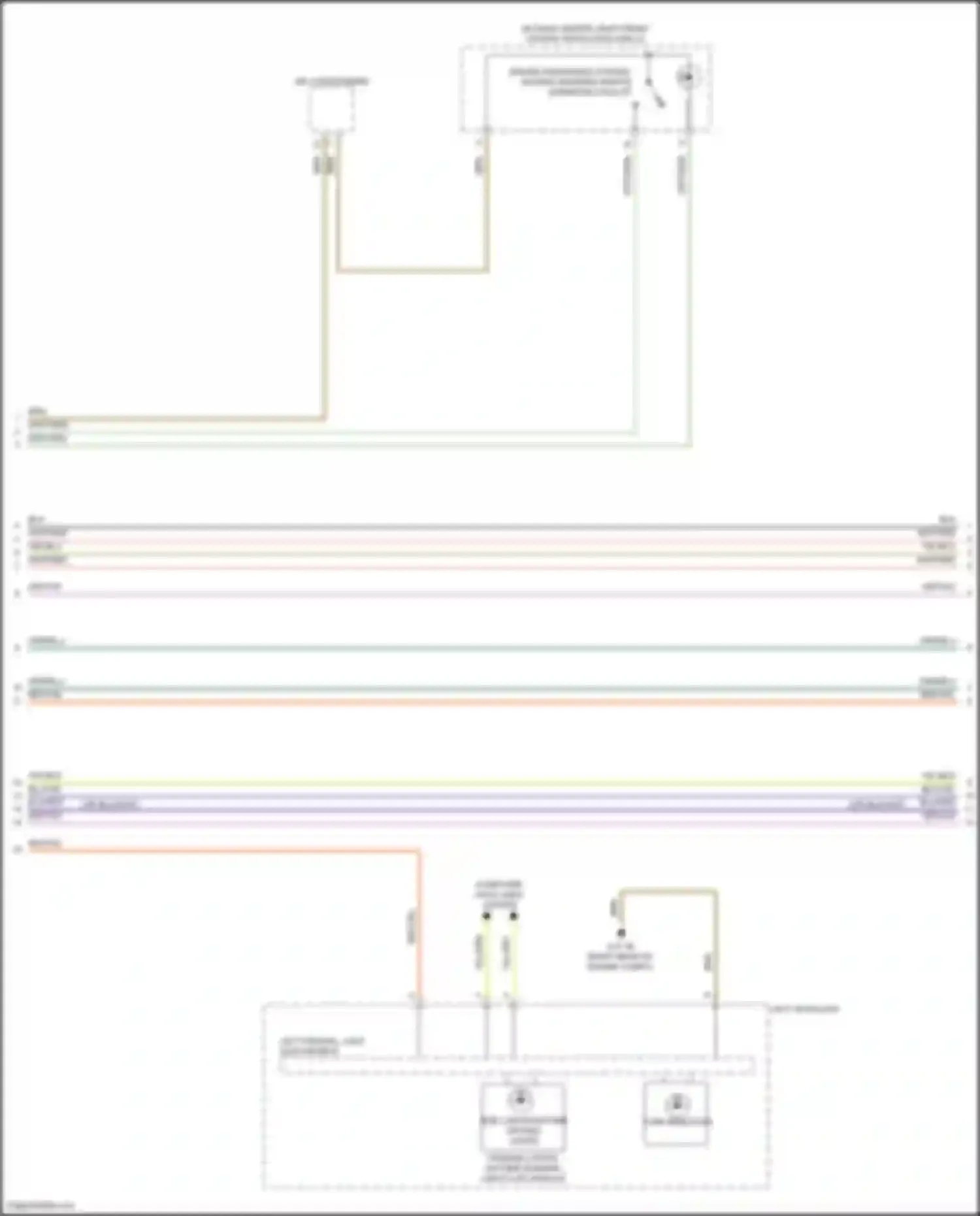 Wiring diagram wht/grn for BMW X5 M F95 (2019-2023) (24 of 31)