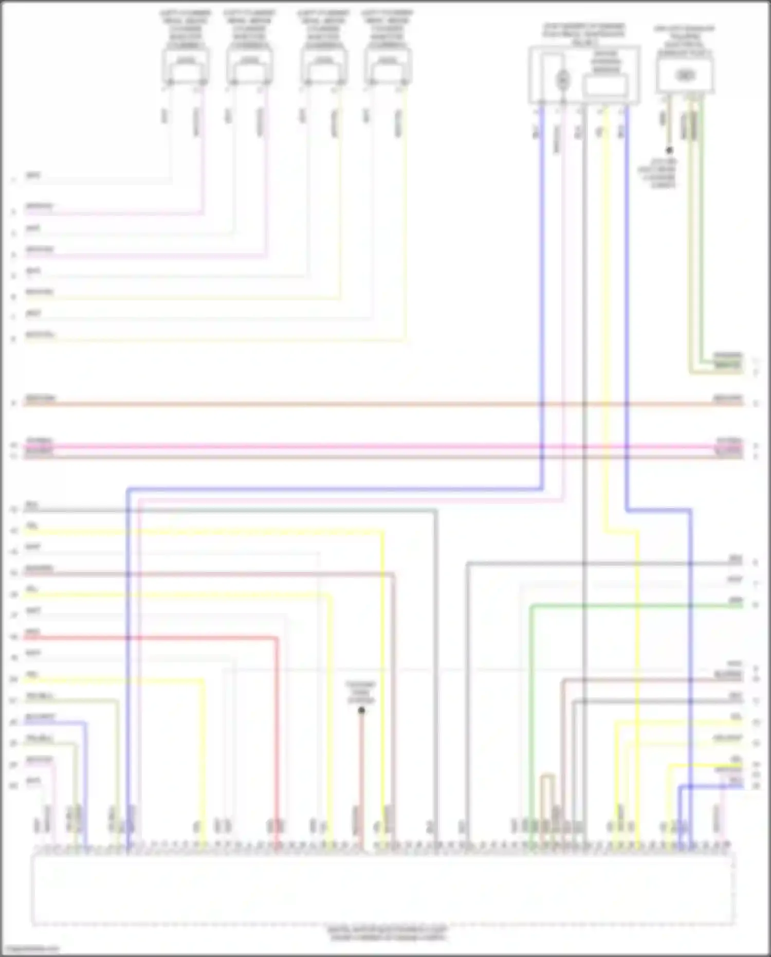 Wiring diagram wht/yel for BMW X5 M F95 (2019-2023) (44 of 44)