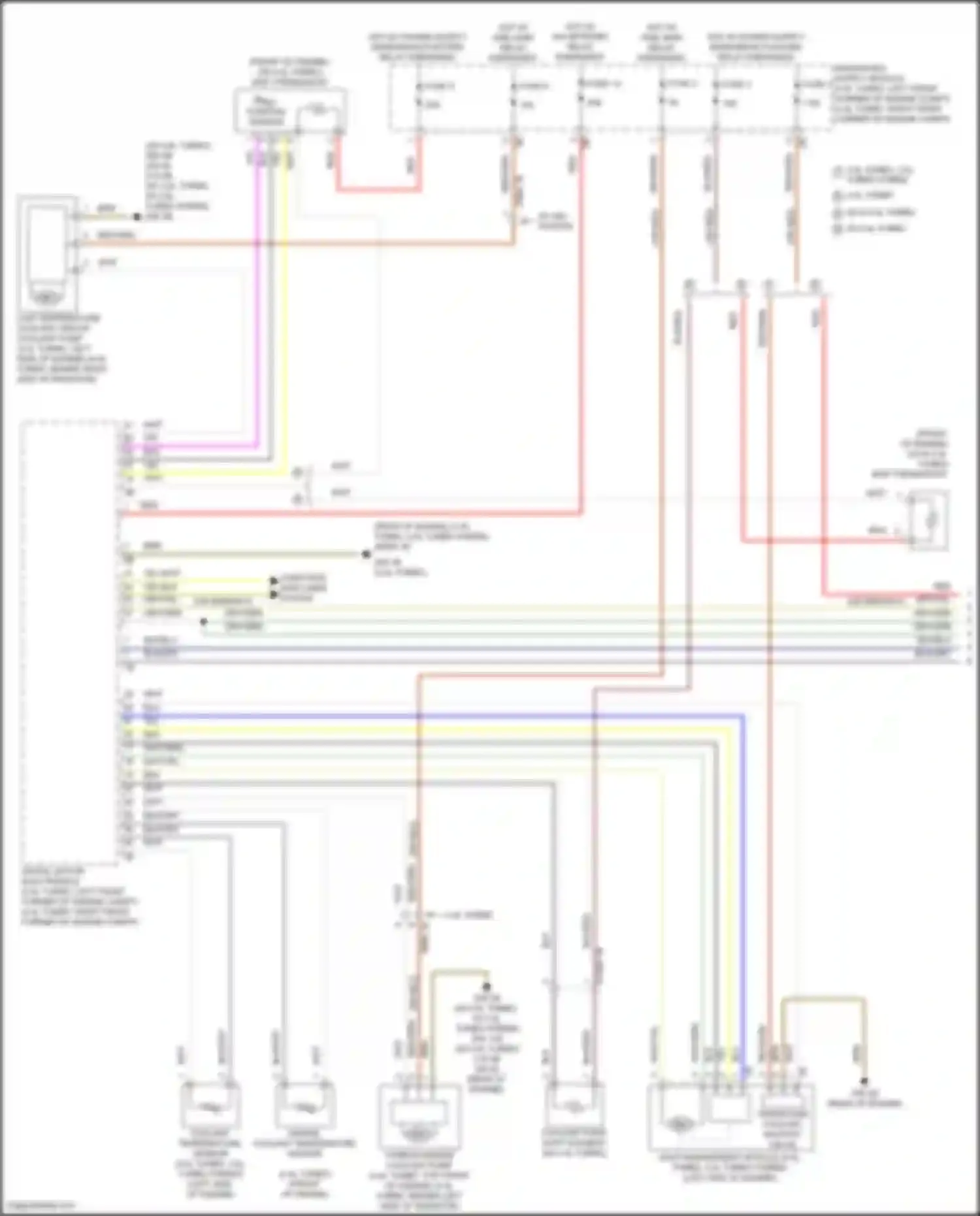 Wiring diagram yel for BMW X5 M F95 (2019-2023) (5 of 112)