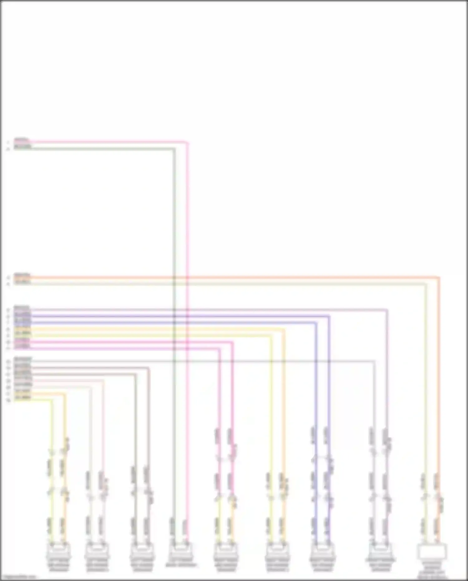 Wiring diagram yel/blu for BMW X5 M F95 (2019-2023) (8 of 35)