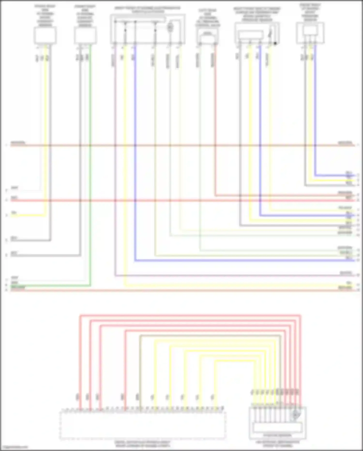 Wiring diagram yel/blu for BMW X5 M F95 (2019-2023) (32 of 35)
