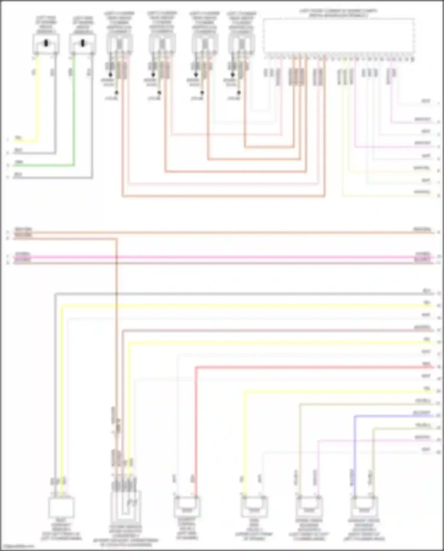 Wiring diagram yel/blu for BMW X5 M F95 (2019-2023) (34 of 35)