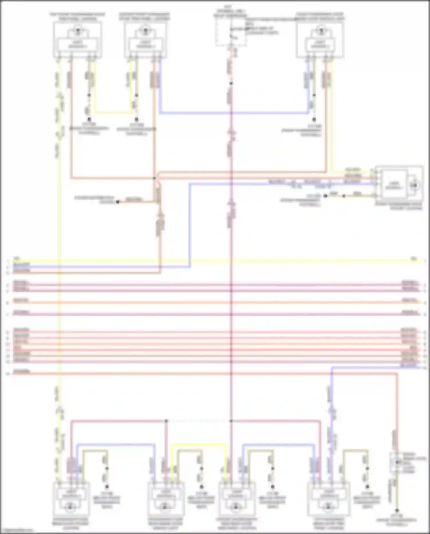 Wiring diagram yel/gry for BMW X5 M F95 (2019-2023) (21 of 30)