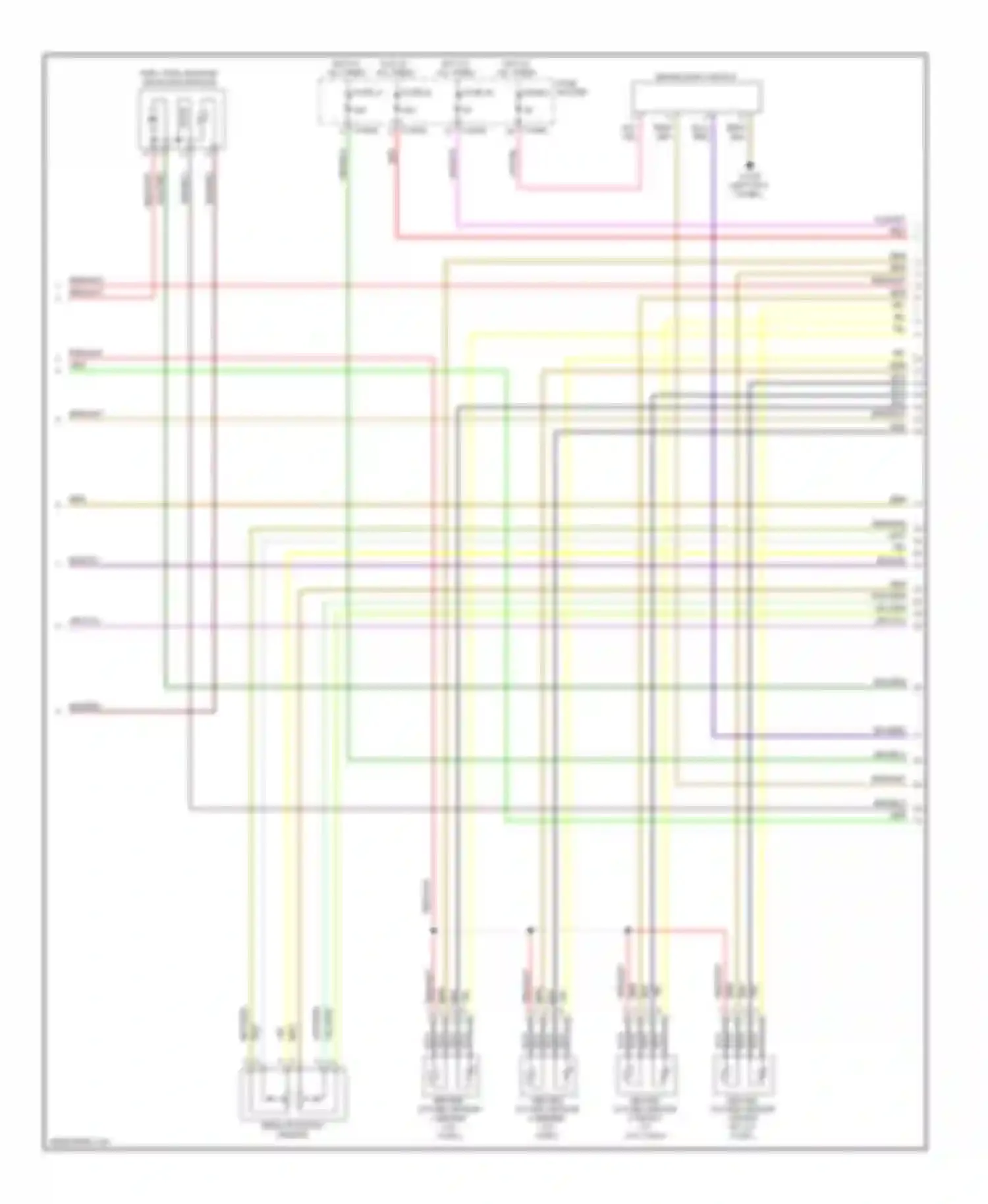 X5 BMW E53 facelift (2003-2007): Wiring diagram engine performance 3.0l (3 of 4)