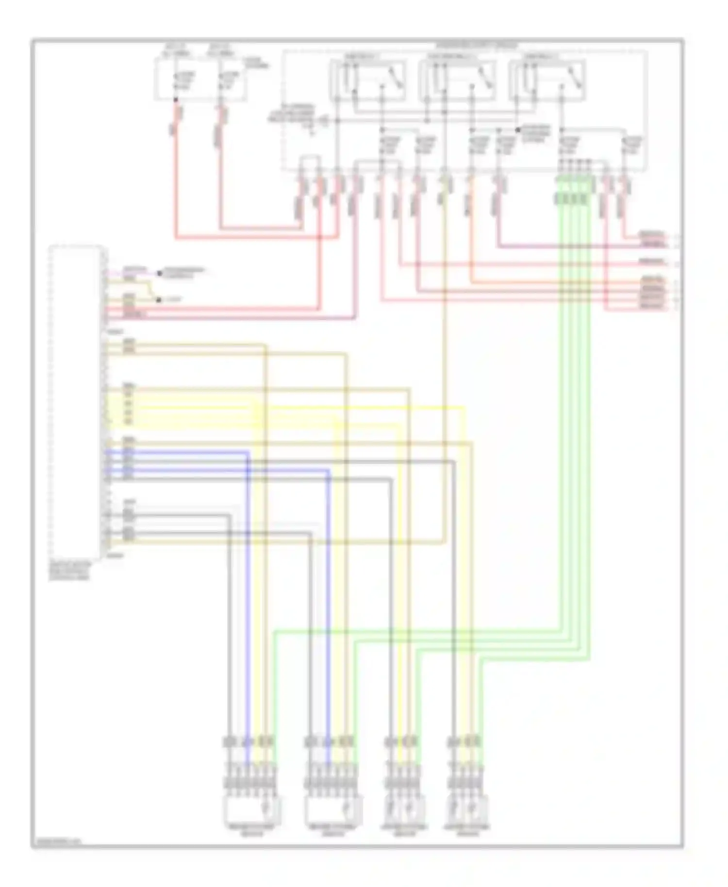 X5 BMW E53 facelift (2003-2007): Wiring diagram engine performance 4.4l (1 of 6)