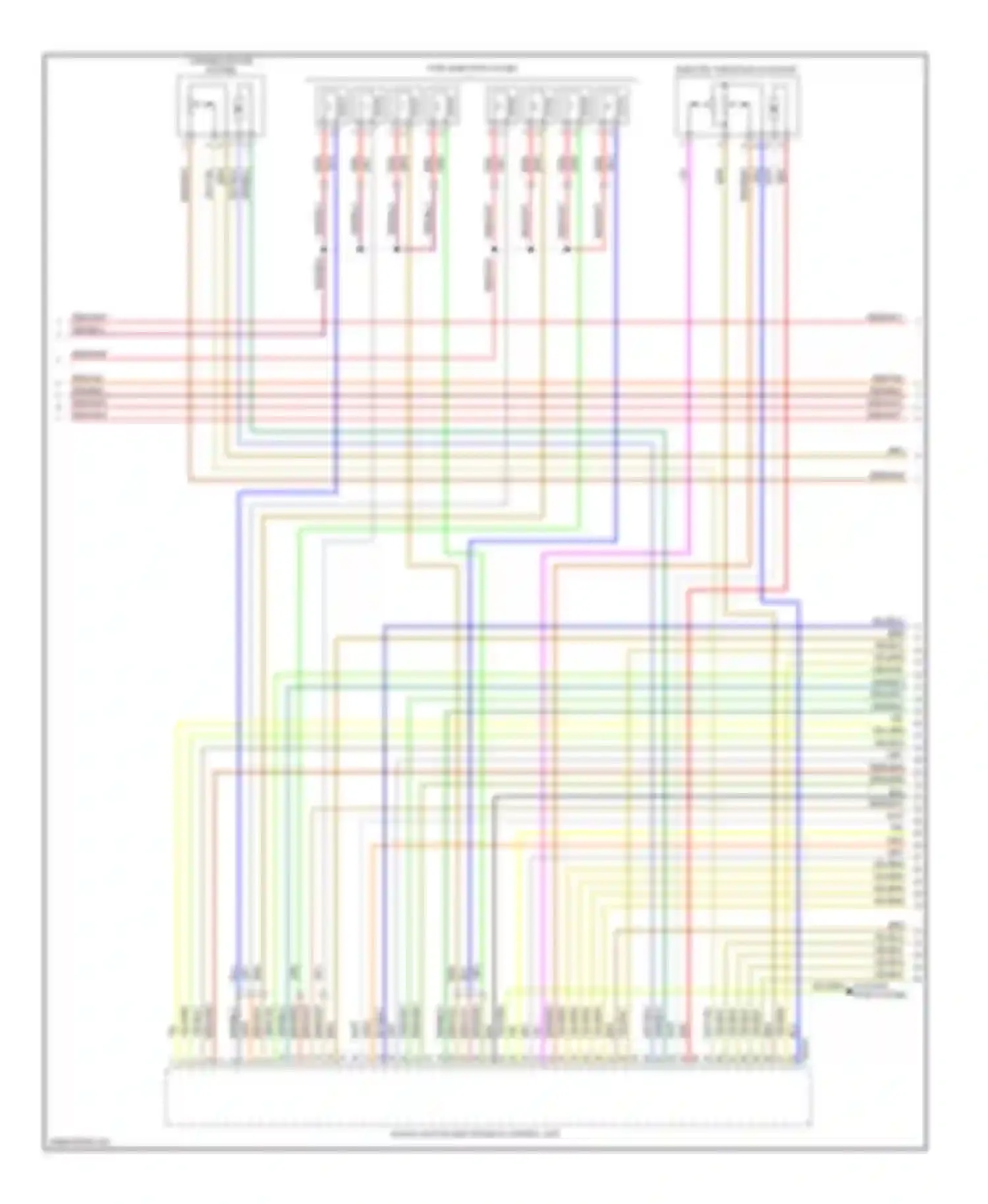 X5 BMW E53 facelift (2003-2007): Wiring diagram engine performance 4.4l (2 of 6)