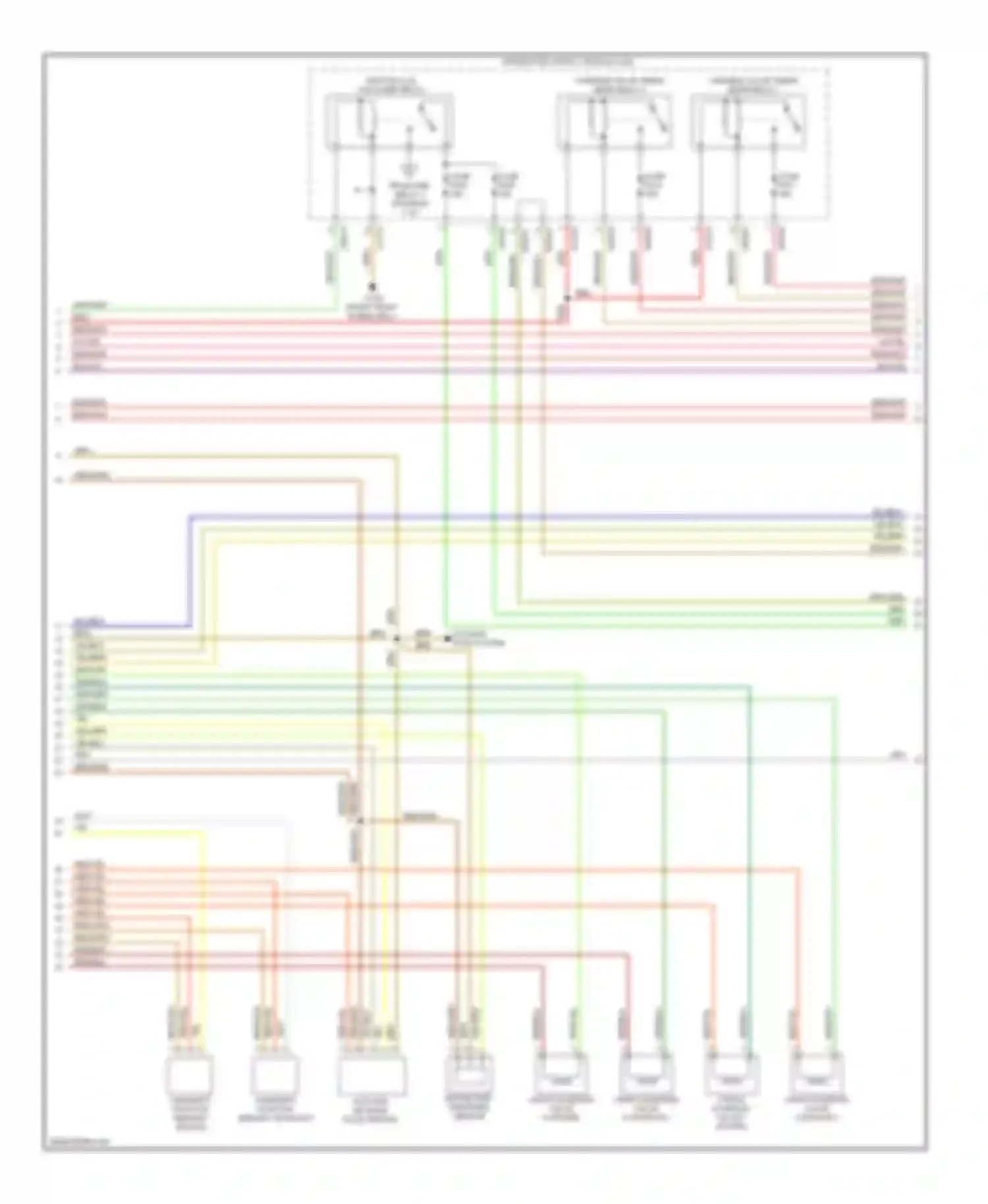 X5 BMW E53 facelift (2003-2007): Wiring diagram engine performance 4.4l (4 of 6)