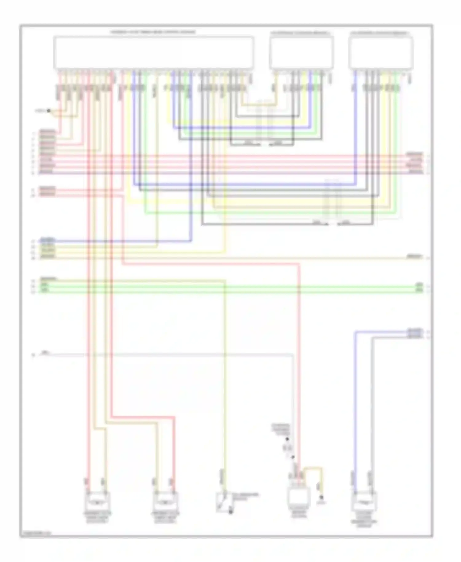 X5 BMW E53 facelift (2003-2007): Wiring diagram engine performance 4.4l (5 of 6)