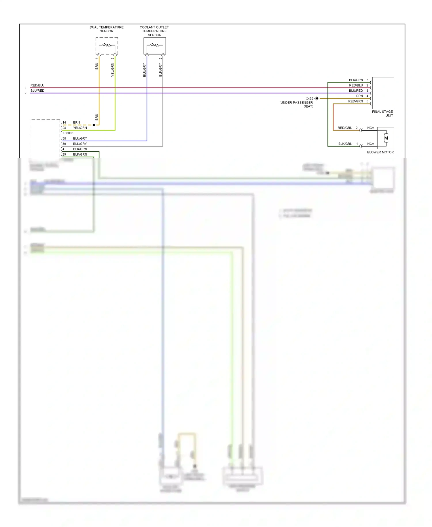 Wiring diagram brn for BMW X5 E53 facelift (2003-2007) (5 of 123)