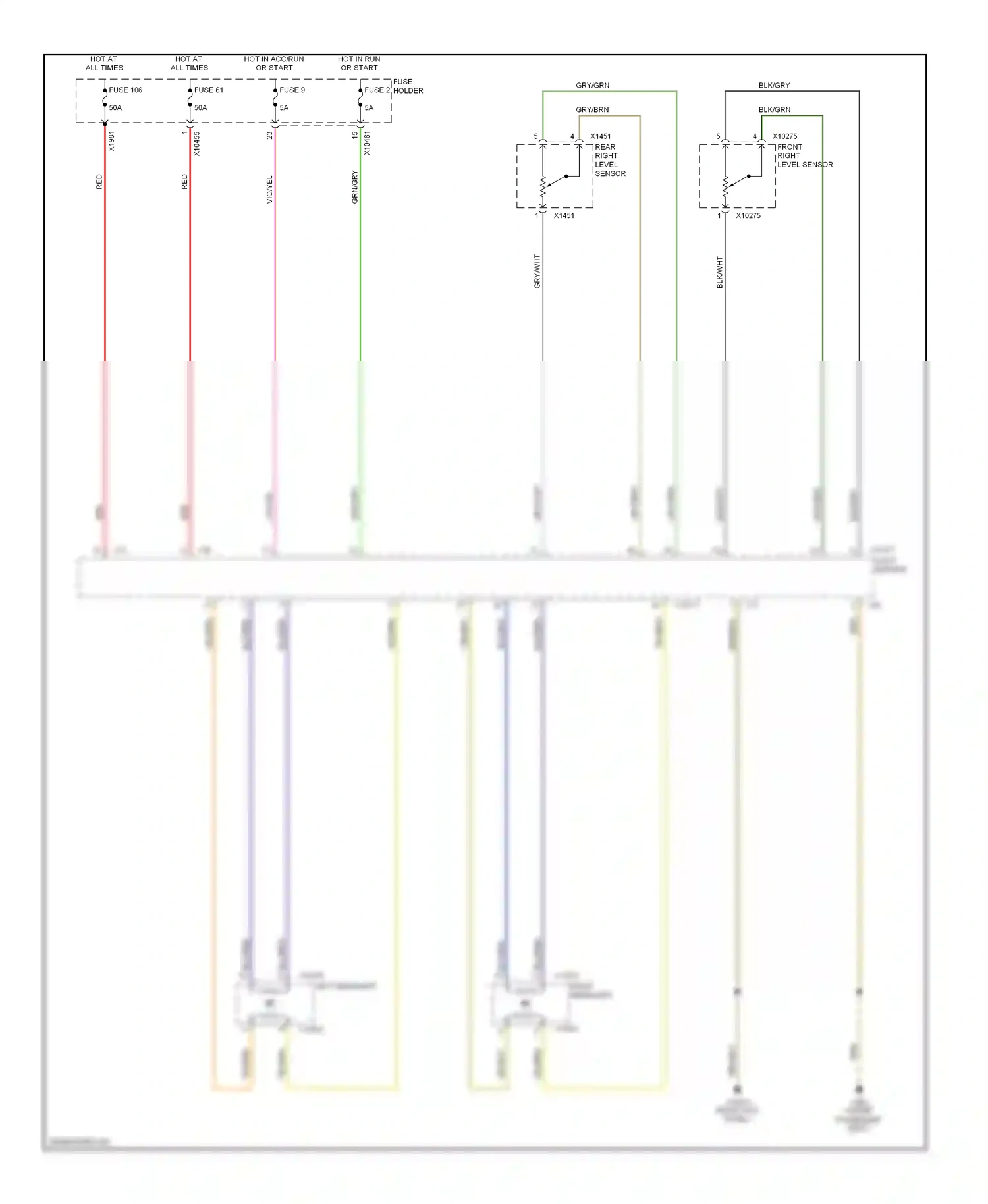 Wiring diagram brn/blk for BMW X5 E53 facelift (2003-2007) (40 of 58)