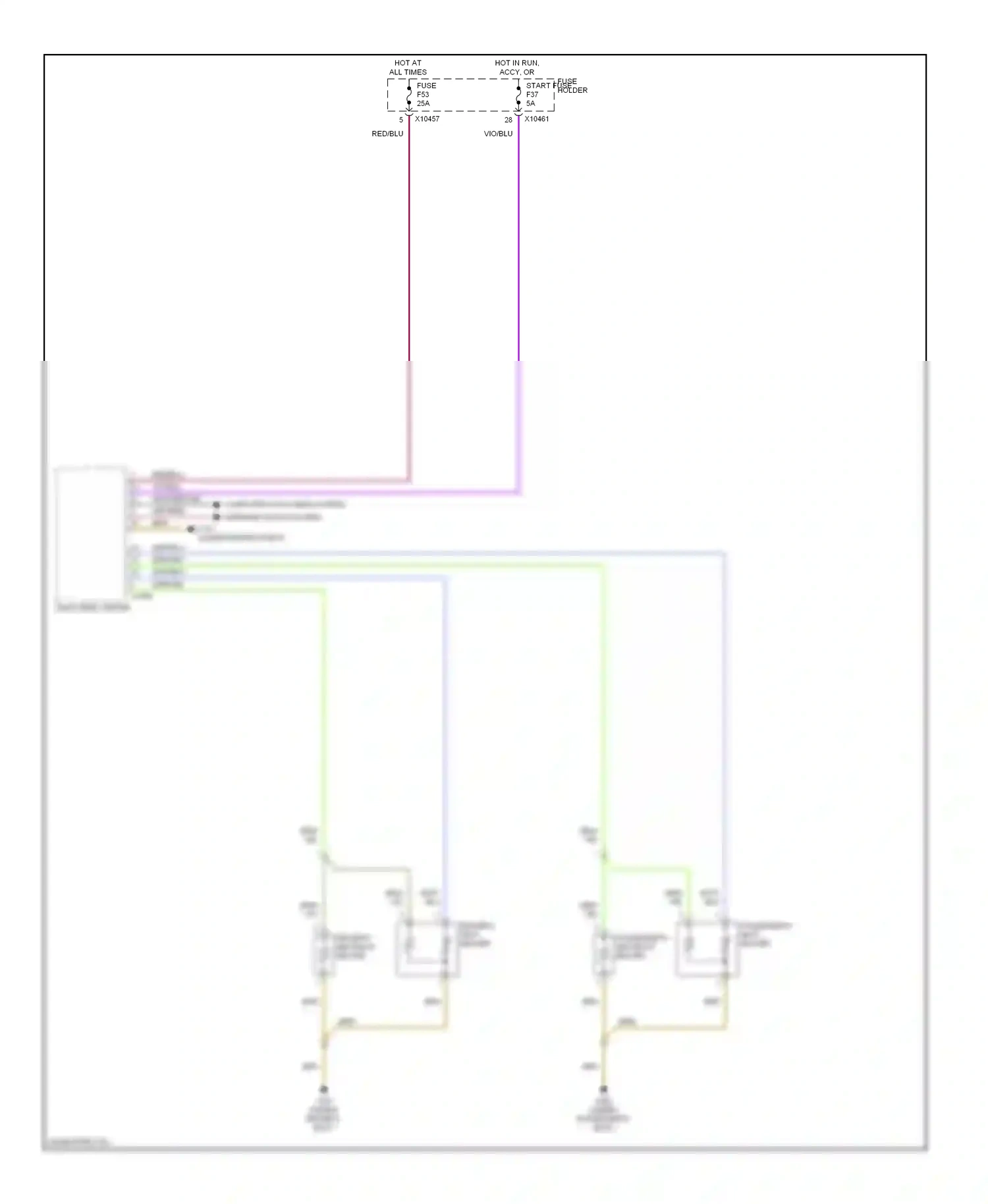 Wiring diagram grn for BMW X5 E53 facelift (2003-2007) (55 of 66)