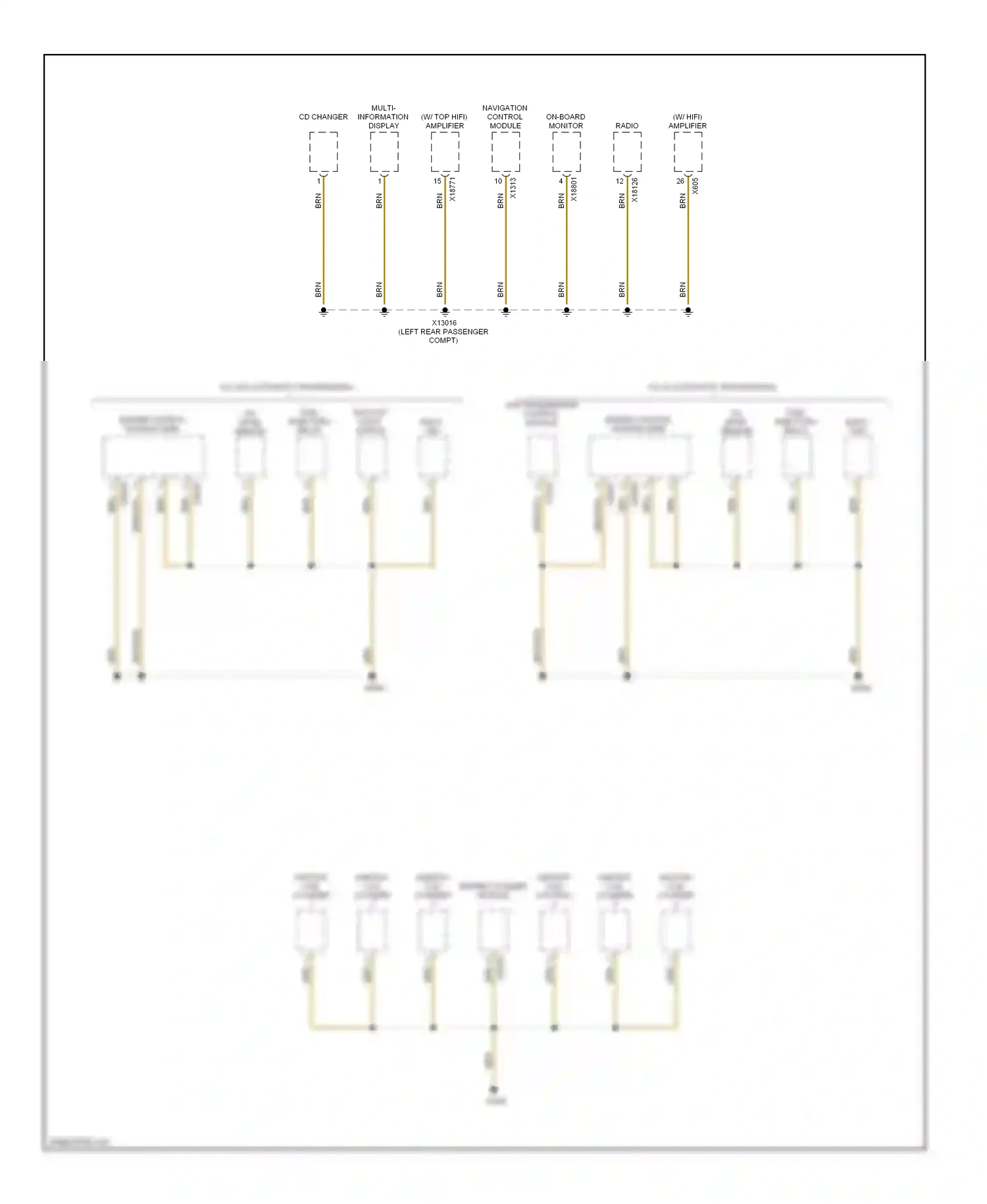 Wiring diagram ignition coil cylinder for BMW X5 E53 facelift (2003-2007) (1 of 1)