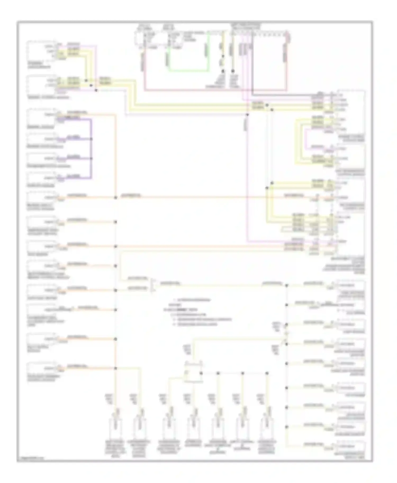 X5 BMW E53 (1999-2003): Computer data lines circuit