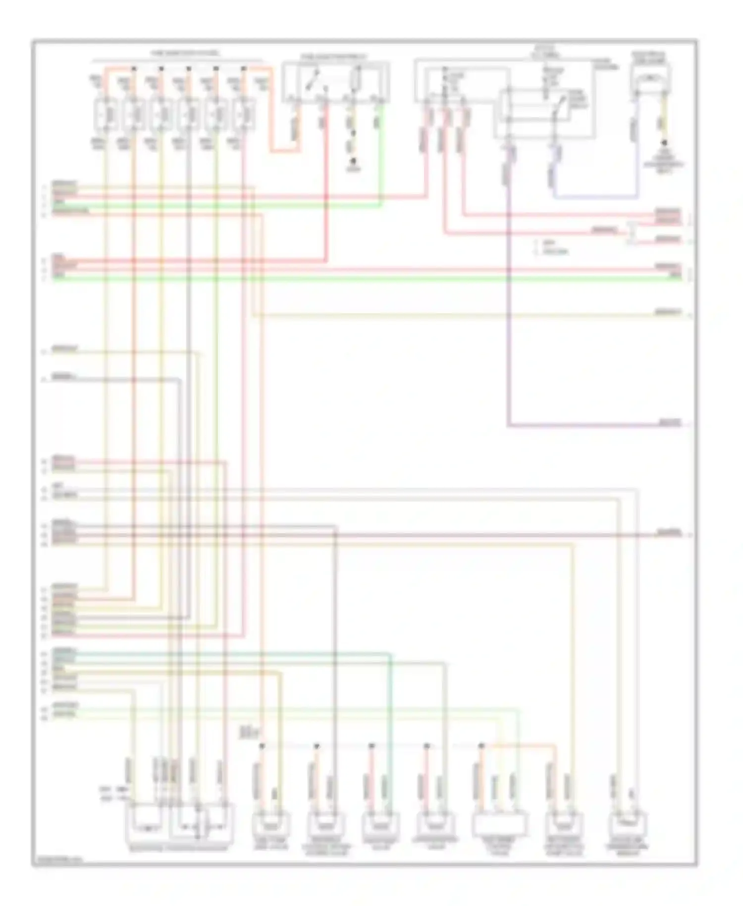 X5 BMW E53 (1999-2003): Wiring diagram engine performance 3.0l (2 of 4)