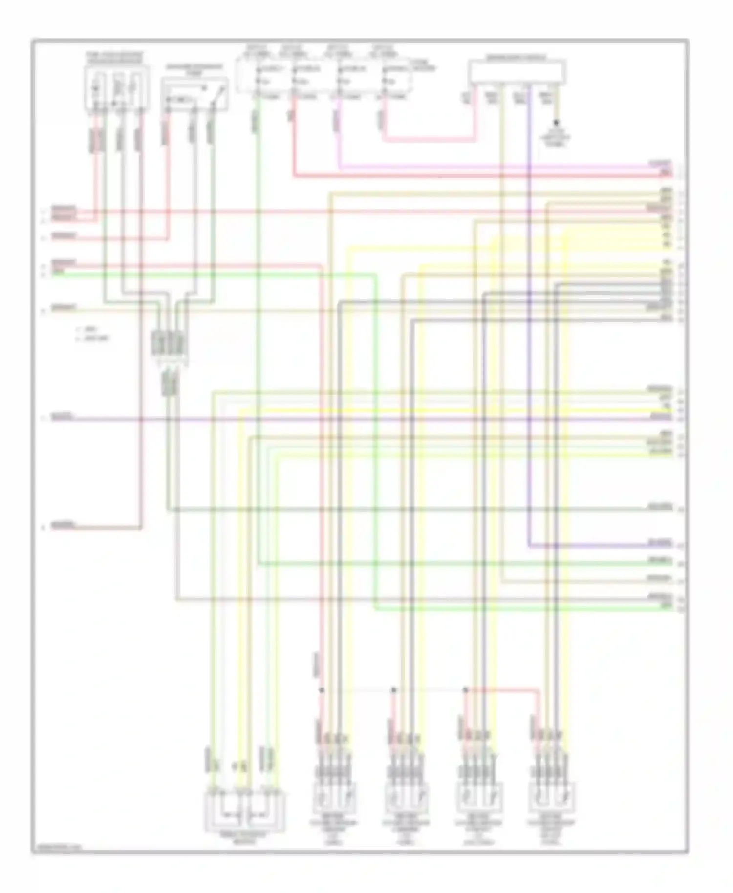X5 BMW E53 (1999-2003): Wiring diagram engine performance 3.0l (3 of 4)