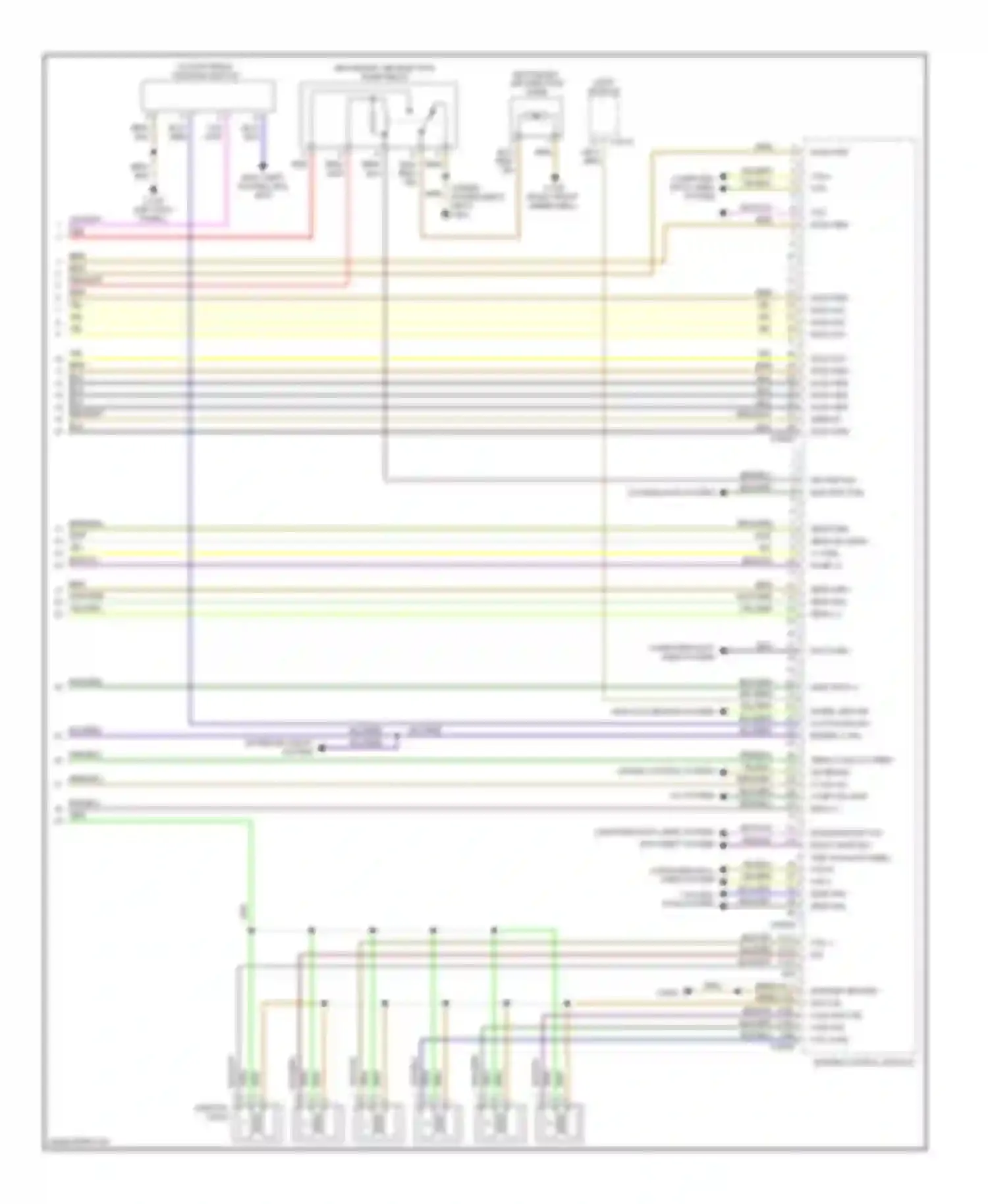 X5 BMW E53 (1999-2003): Wiring diagram engine performance 3.0l (4 of 4)