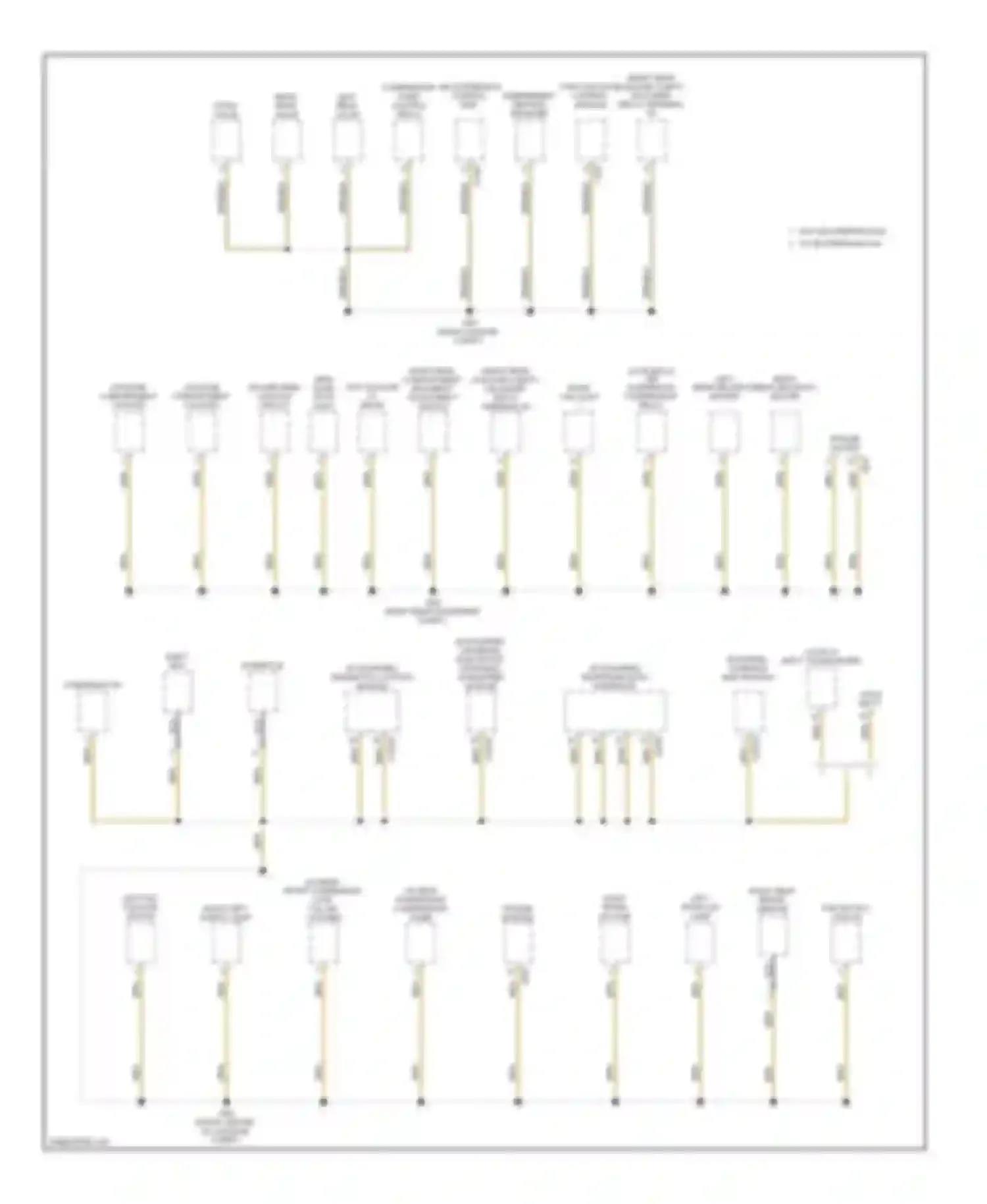 X5 BMW E53 (1999-2003): Ground distribution circuit (3 of 5)