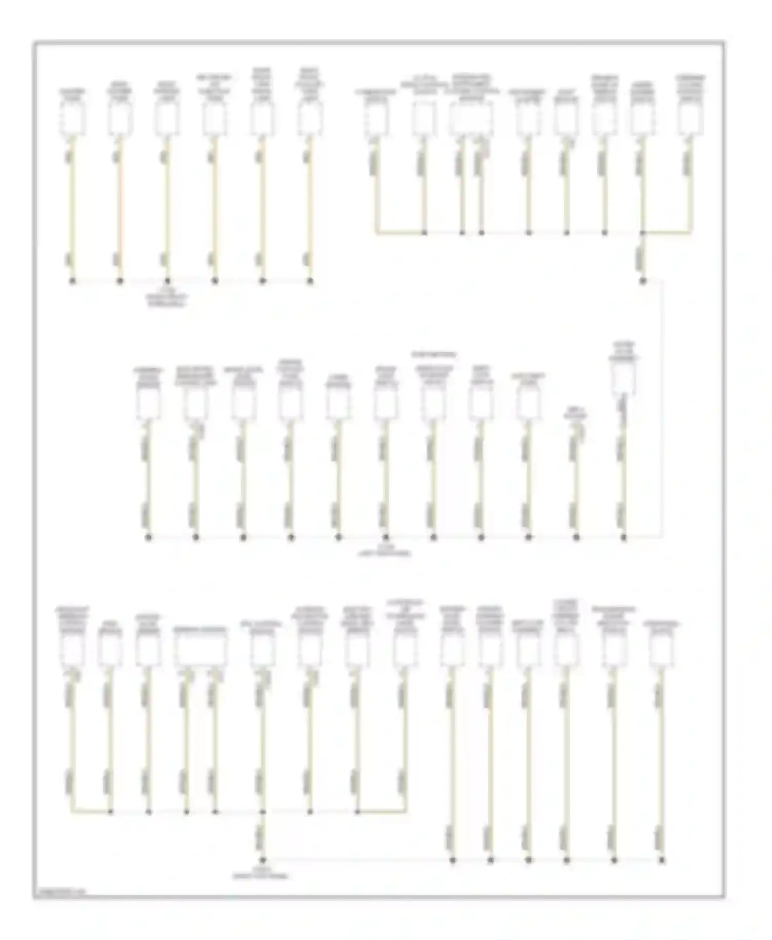 X5 BMW E53 (1999-2003): Ground distribution circuit (4 of 5)