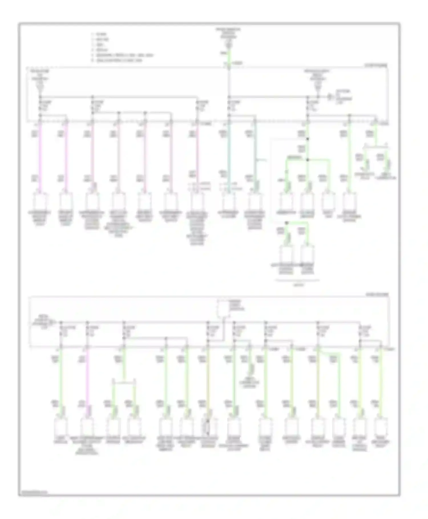X5 BMW E53 (1999-2003): 3.0l, power distribution circuit (2 of 6)