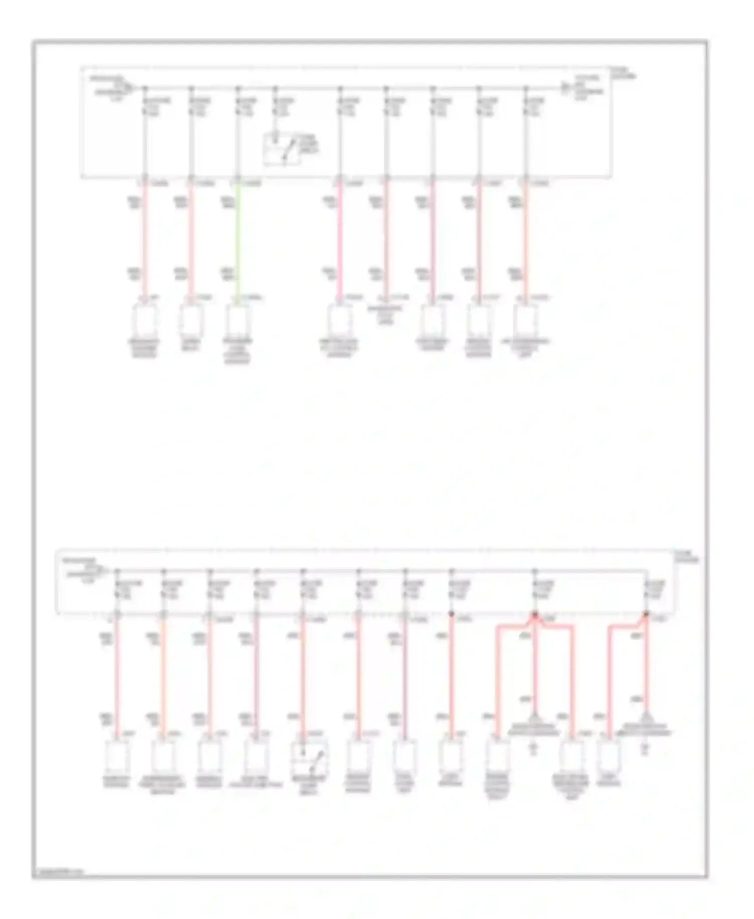 X5 BMW E53 (1999-2003): 4.4l, power distribution circuit (4 of 6)