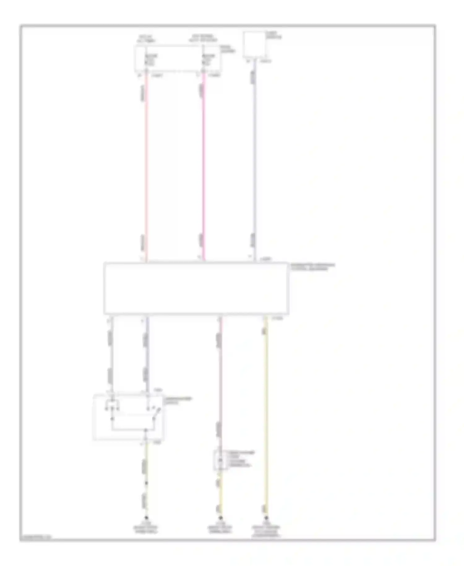 X5 BMW E53 (1999-2003): Wiper/washer circuit (2 of 3)