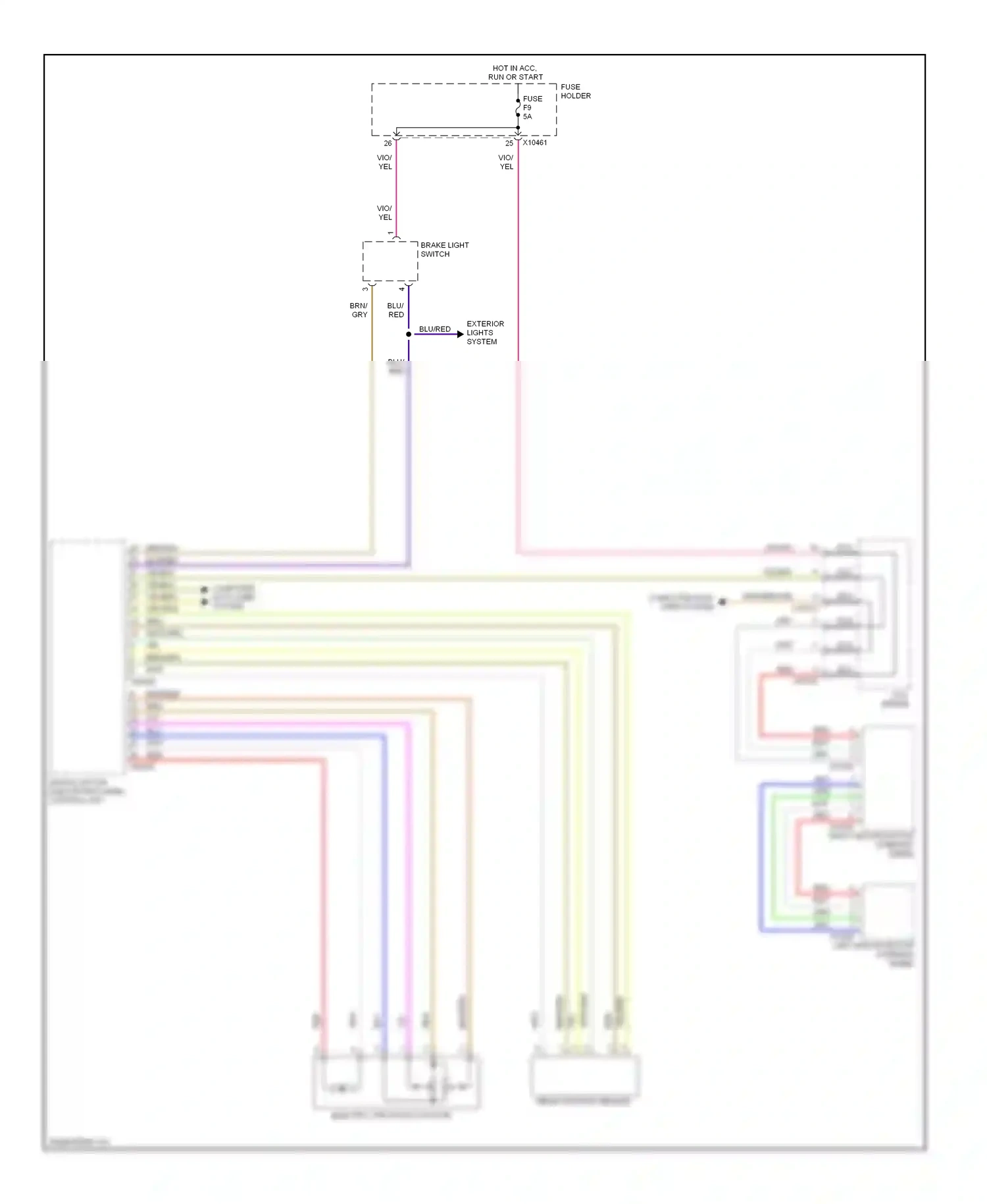 Wiring diagram blu for BMW X5 E53 (1999-2003) (12 of 65)