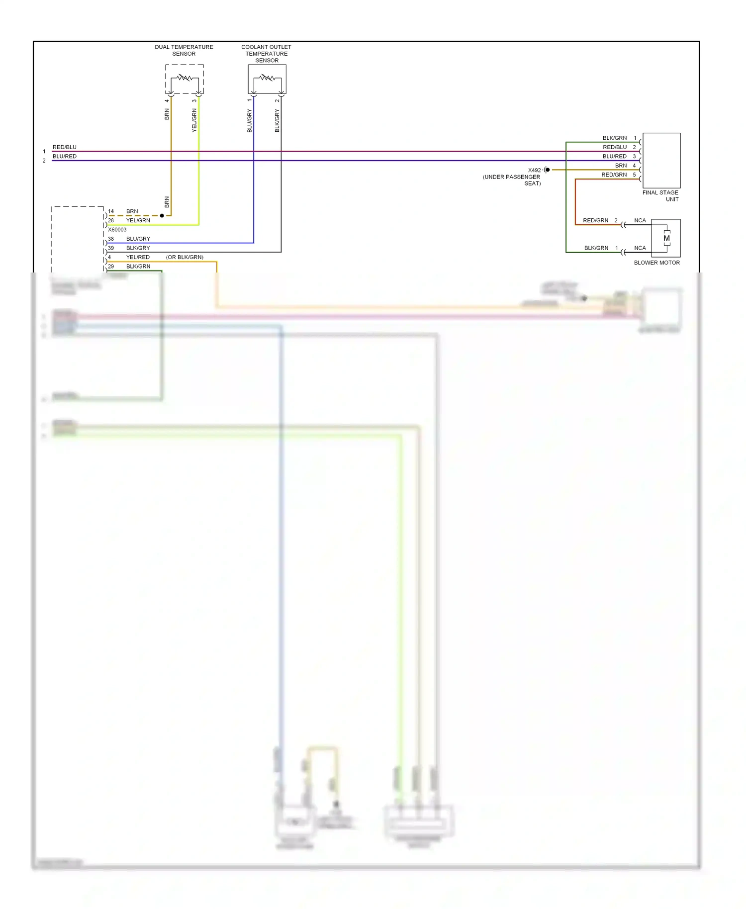 Wiring diagram blu/grn for BMW X5 E53 (1999-2003) (3 of 13)