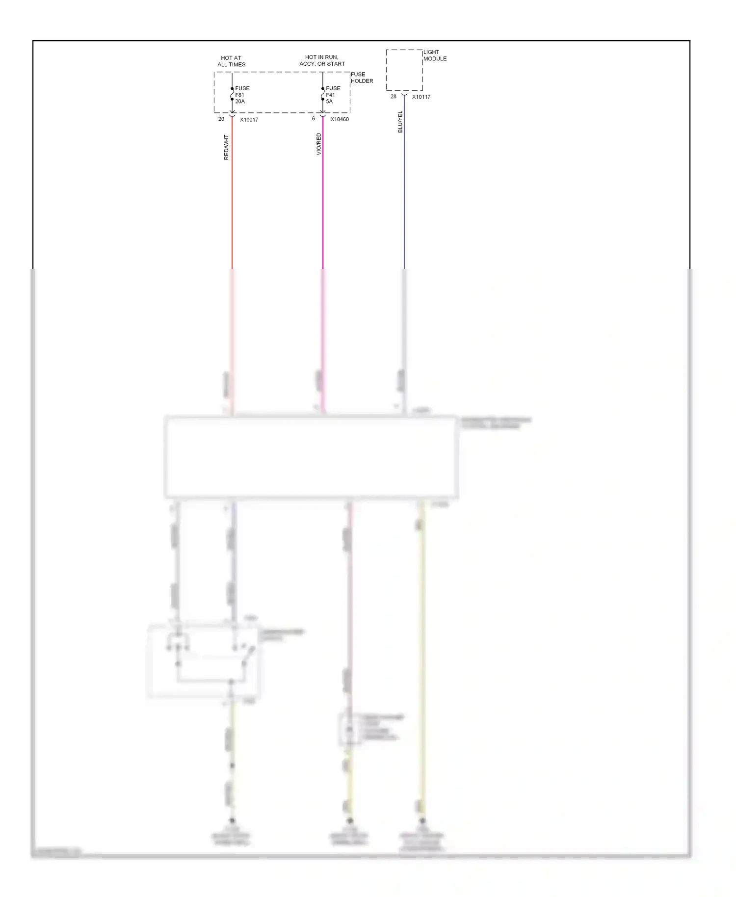 Wiring diagram brn for BMW X5 E53 (1999-2003) (105 of 106)