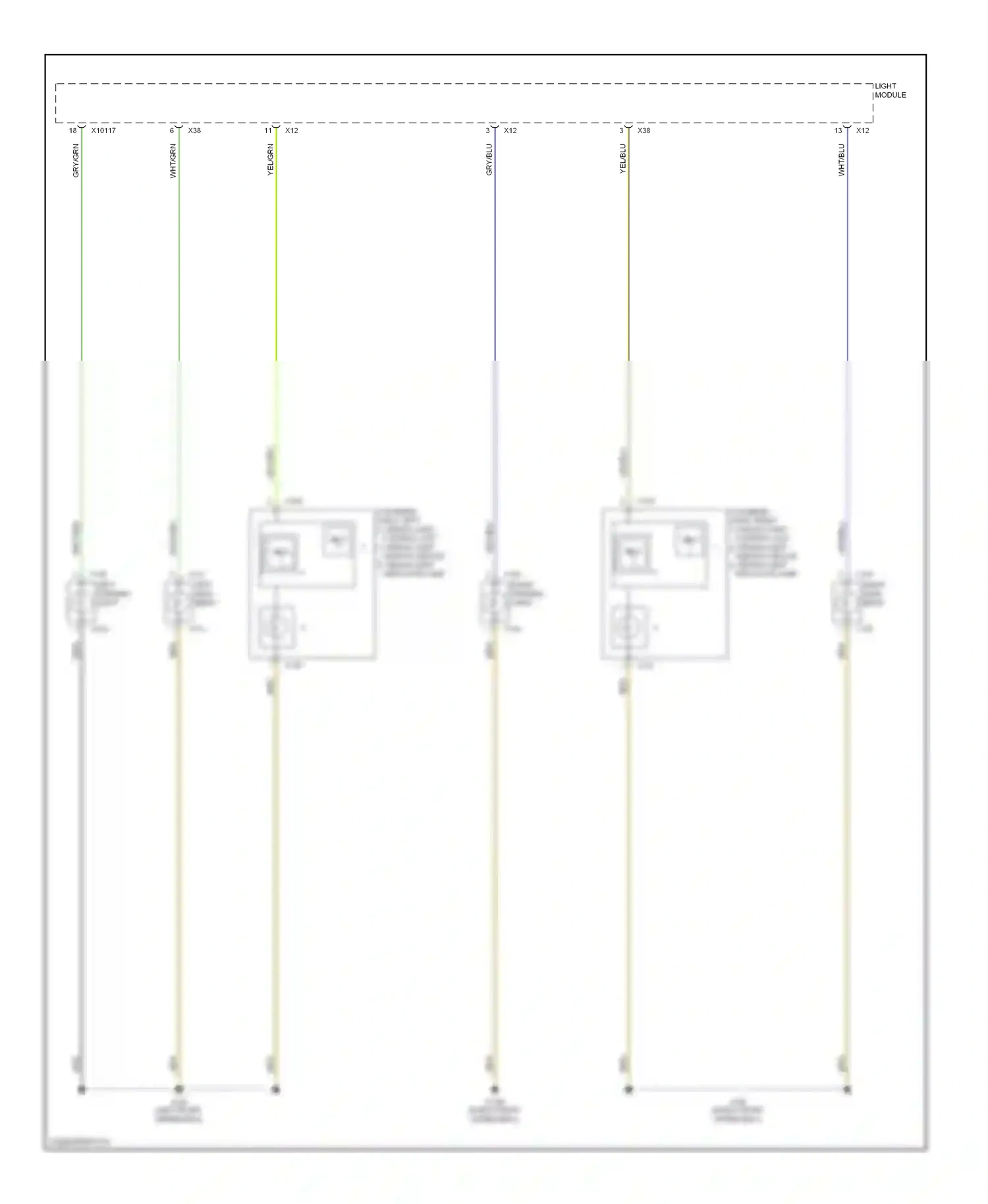Wiring diagram brn for BMW X5 E53 (1999-2003) (46 of 106)