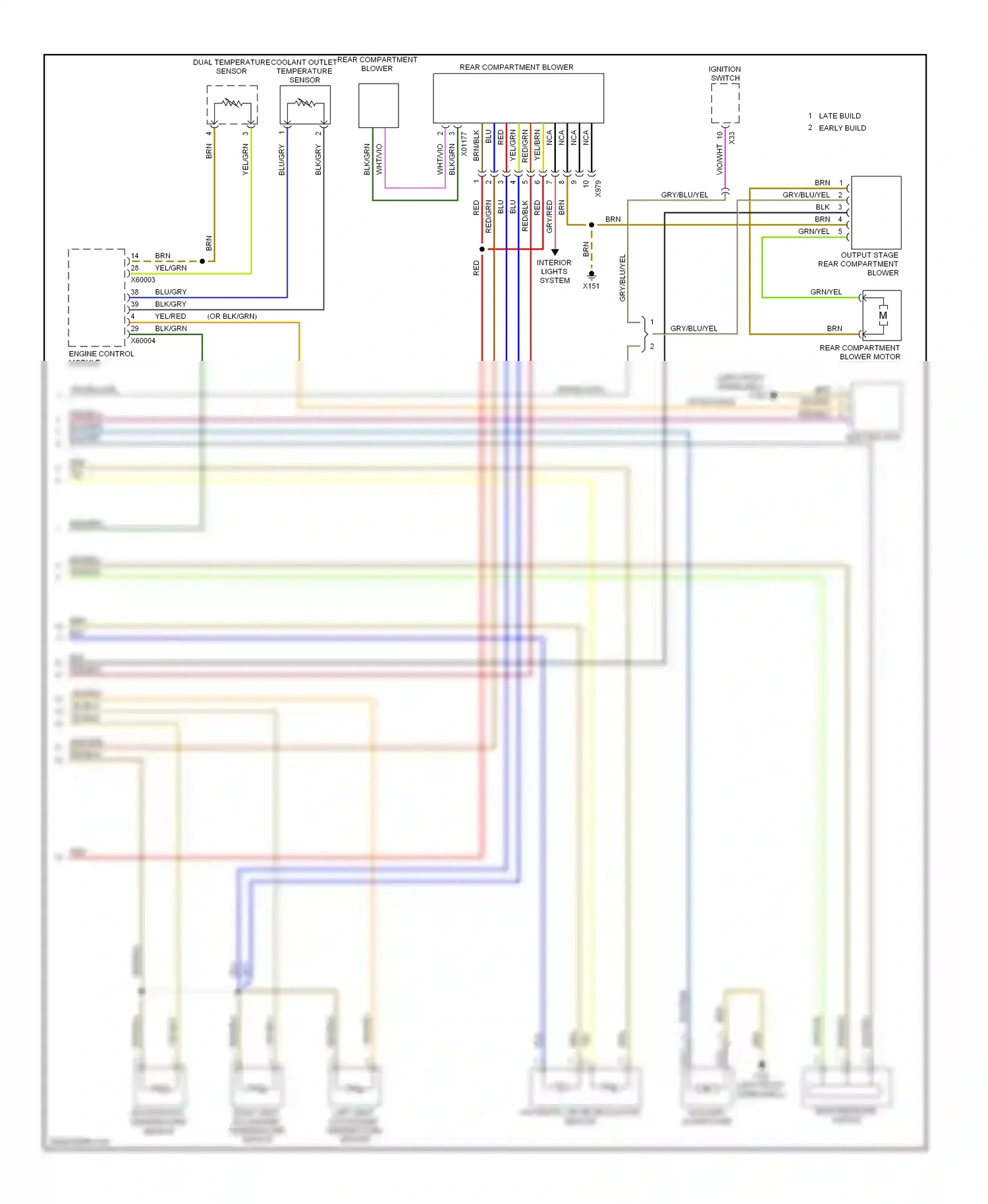Wiring diagram engine control module for BMW X5 E53 (1999-2003) (4 of 11)