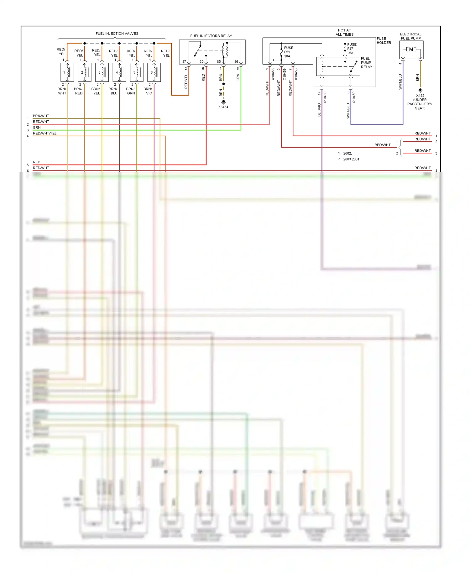 Wiring diagram gry for BMW X5 E53 (1999-2003) (9 of 38)