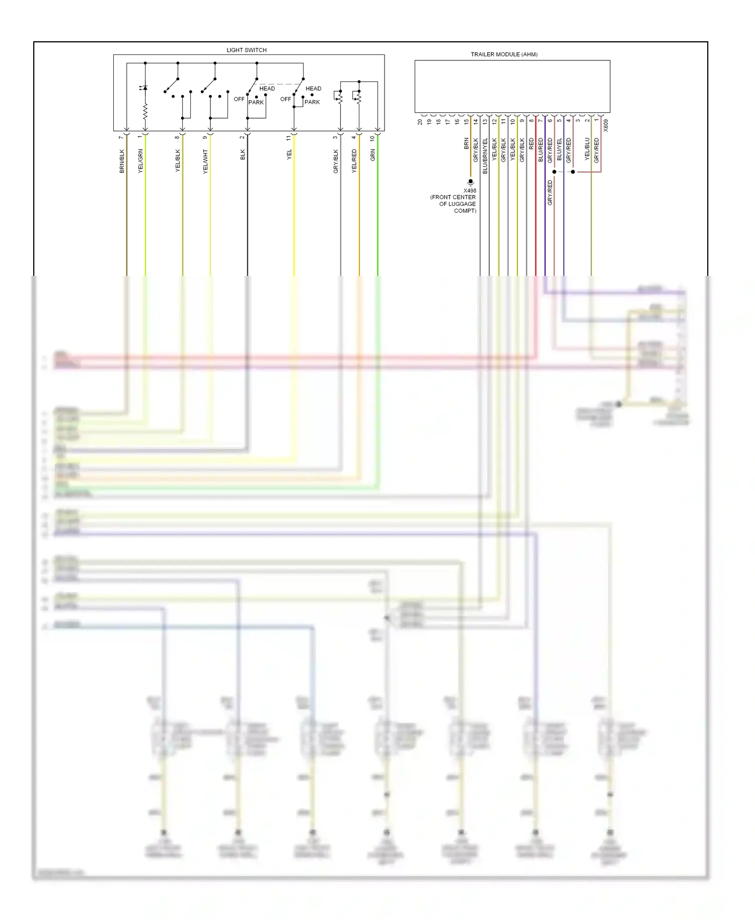 Wiring diagram gry for BMW X5 E53 (1999-2003) (15 of 38)