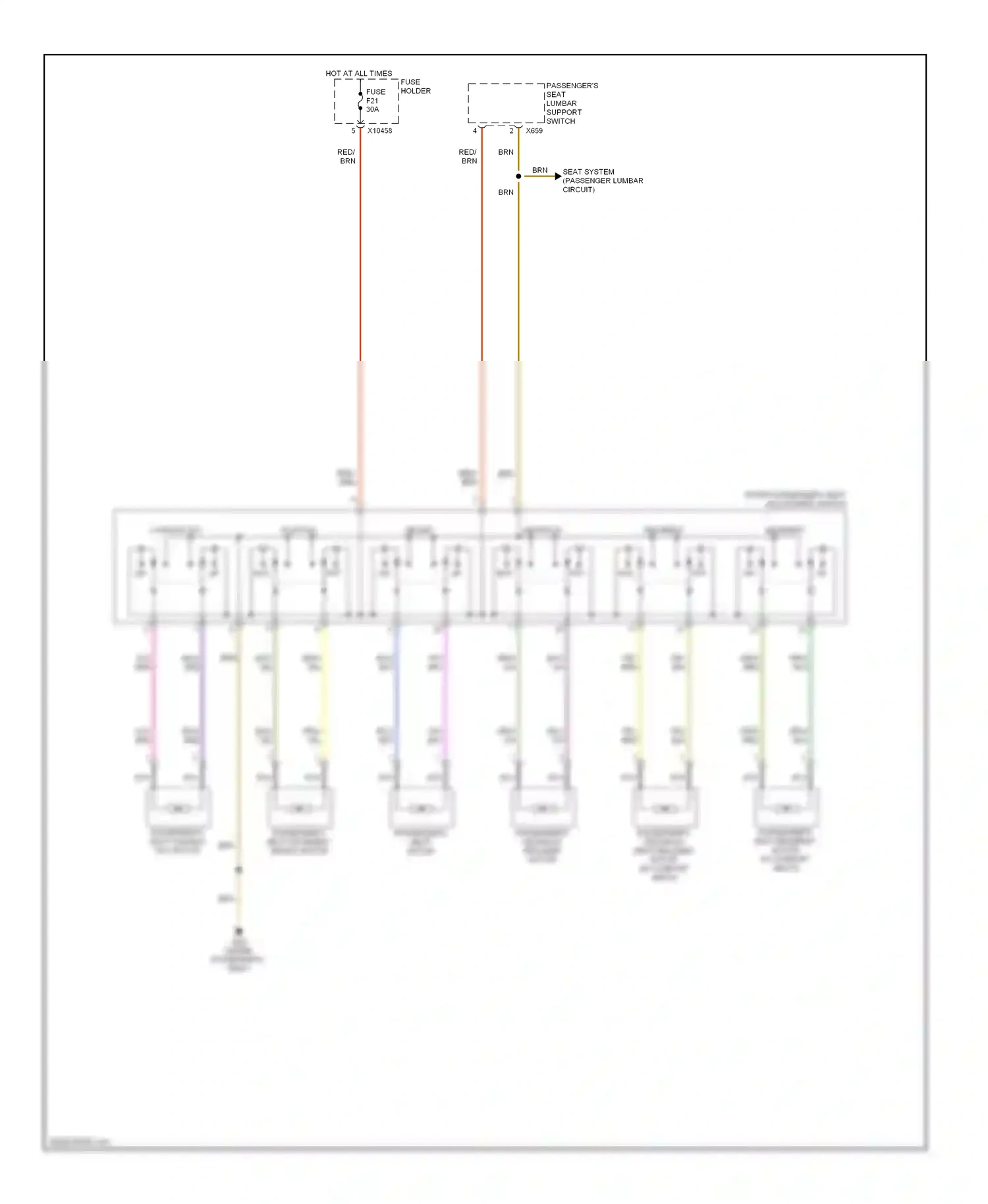 Wiring diagram nca for BMW X5 E53 (1999-2003) (25 of 46)