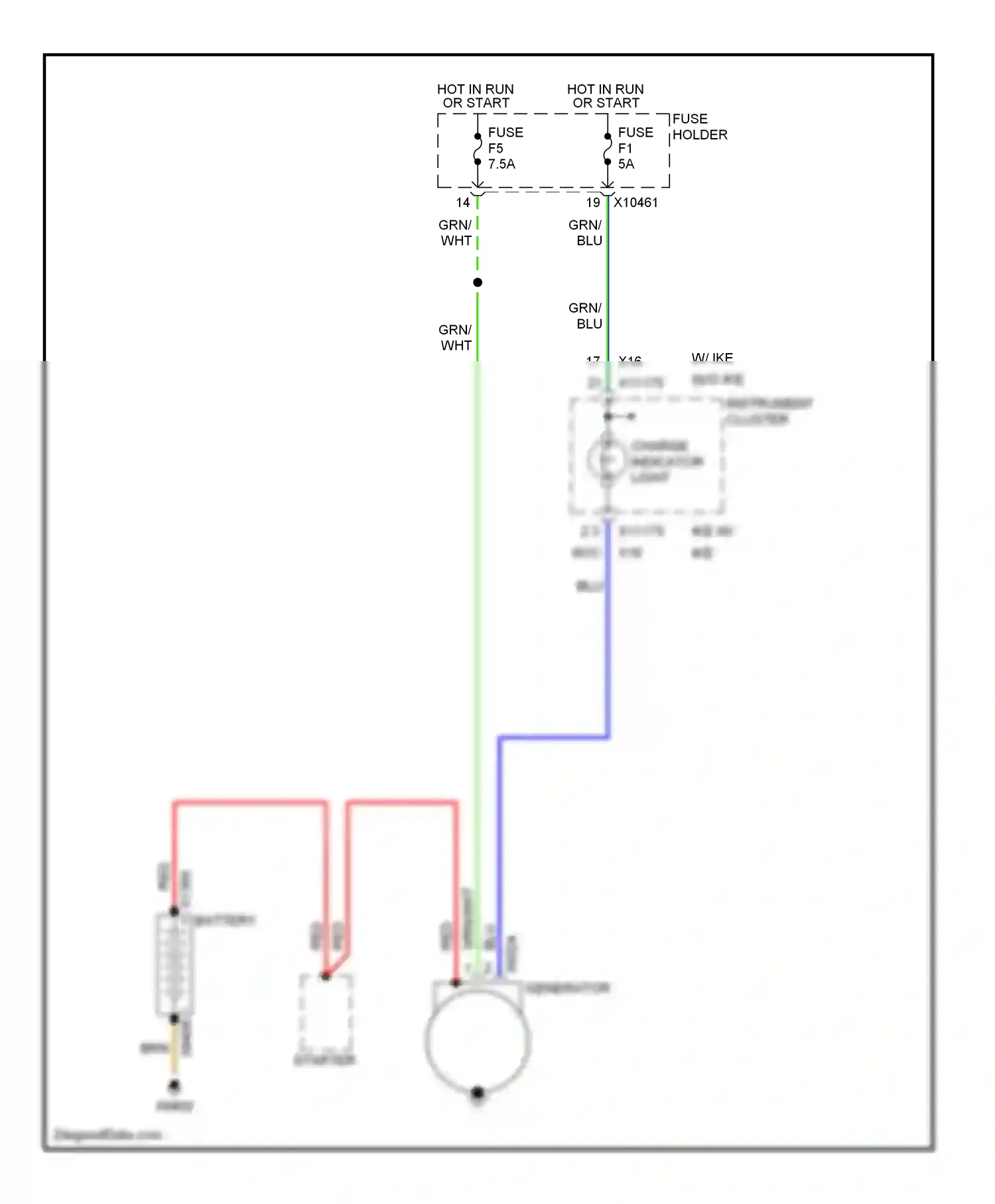 Wiring diagram wht for BMW X5 E53 (1999-2003) (61 of 69)