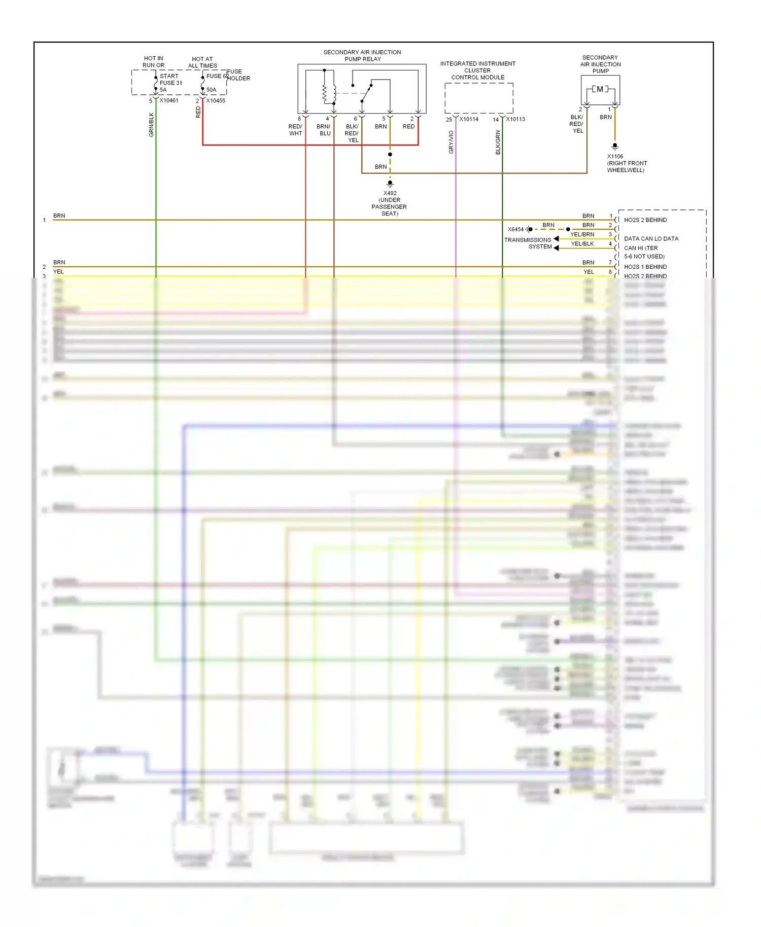 Wiring diagram wht for BMW X5 E53 (1999-2003) (20 of 69)
