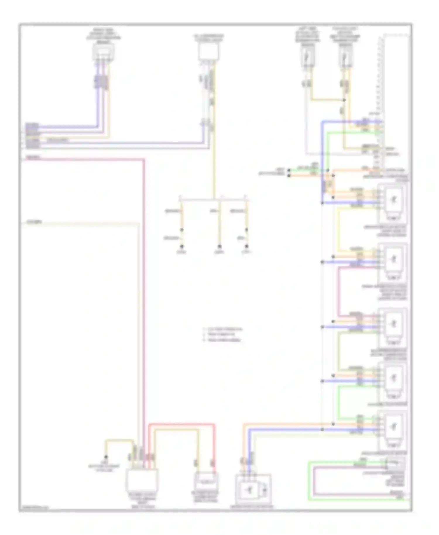 X5 BMW E70 facelift (2010-2013): Automatic a/c circuit, basic (2 of 3)
