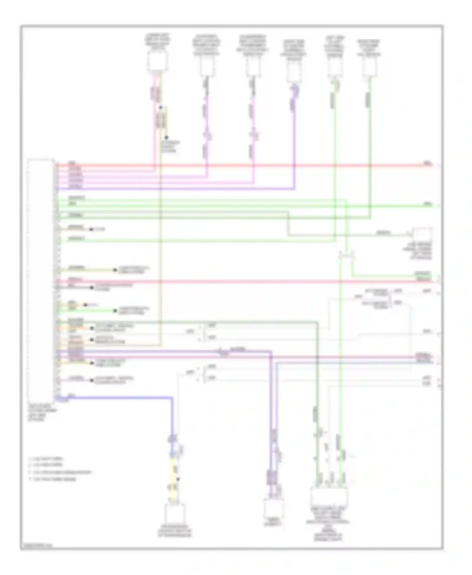 X5 BMW E70 facelift (2010-2013): Access/start circuit (1 of 3)