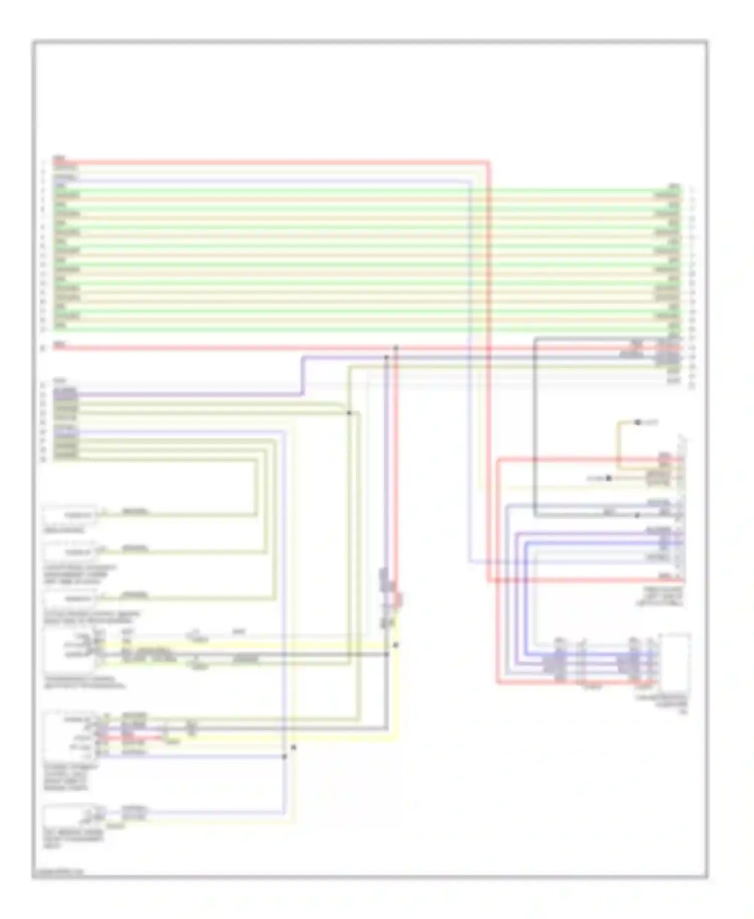 X5 BMW E70 facelift (2010-2013): Computer data lines circuit (2 of 3)